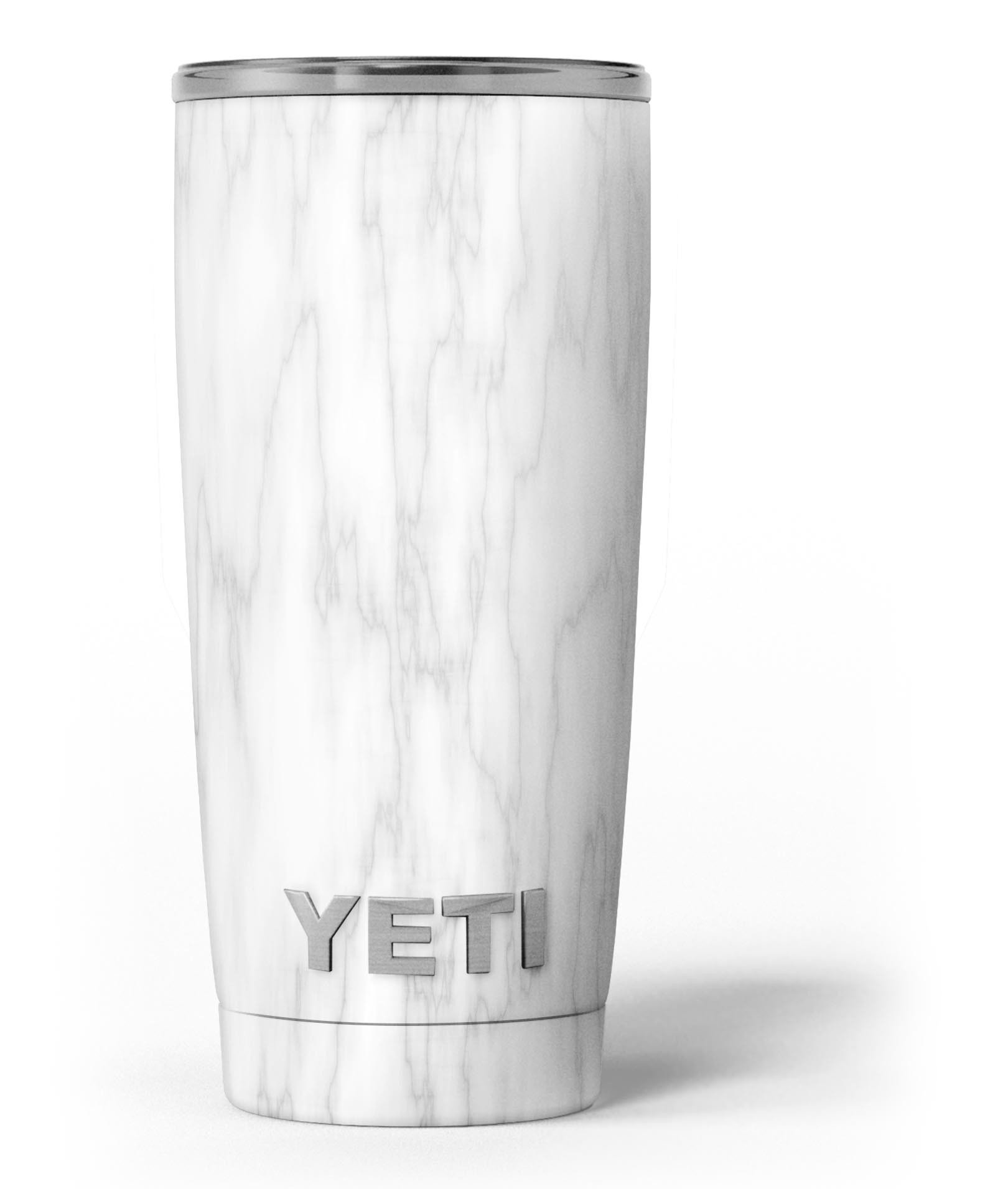 Slate Marble Surface V61 skin decal vinyl wrap kit for Yeti Coolers, showcasing a stylish marble design and premium quality.