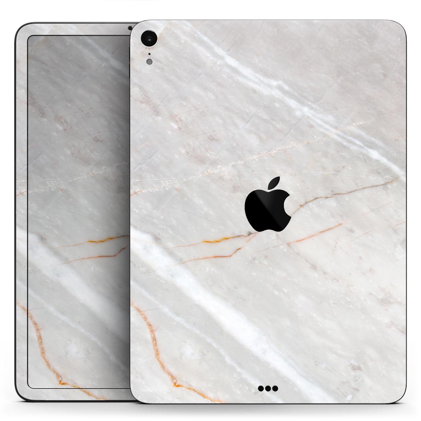 Slate Marble Surface V8 skin decal for Apple iPad Pro, showcasing premium 3M material and elegant marble design.