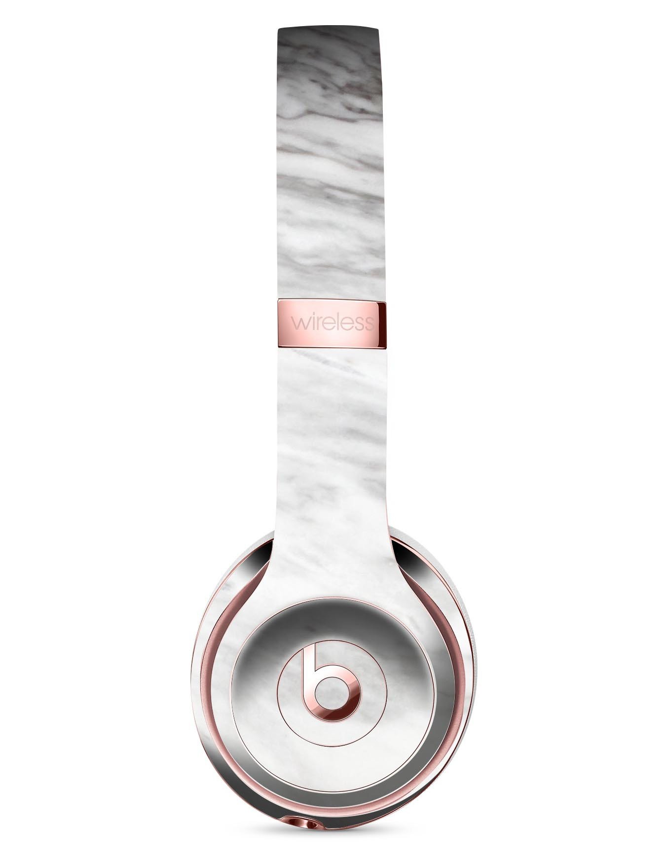Slate Marble Surface V9 Full-Body Skin Kit for Beats by Dre Solo 3, showcasing a stylish marble design that fits perfectly on headphones.