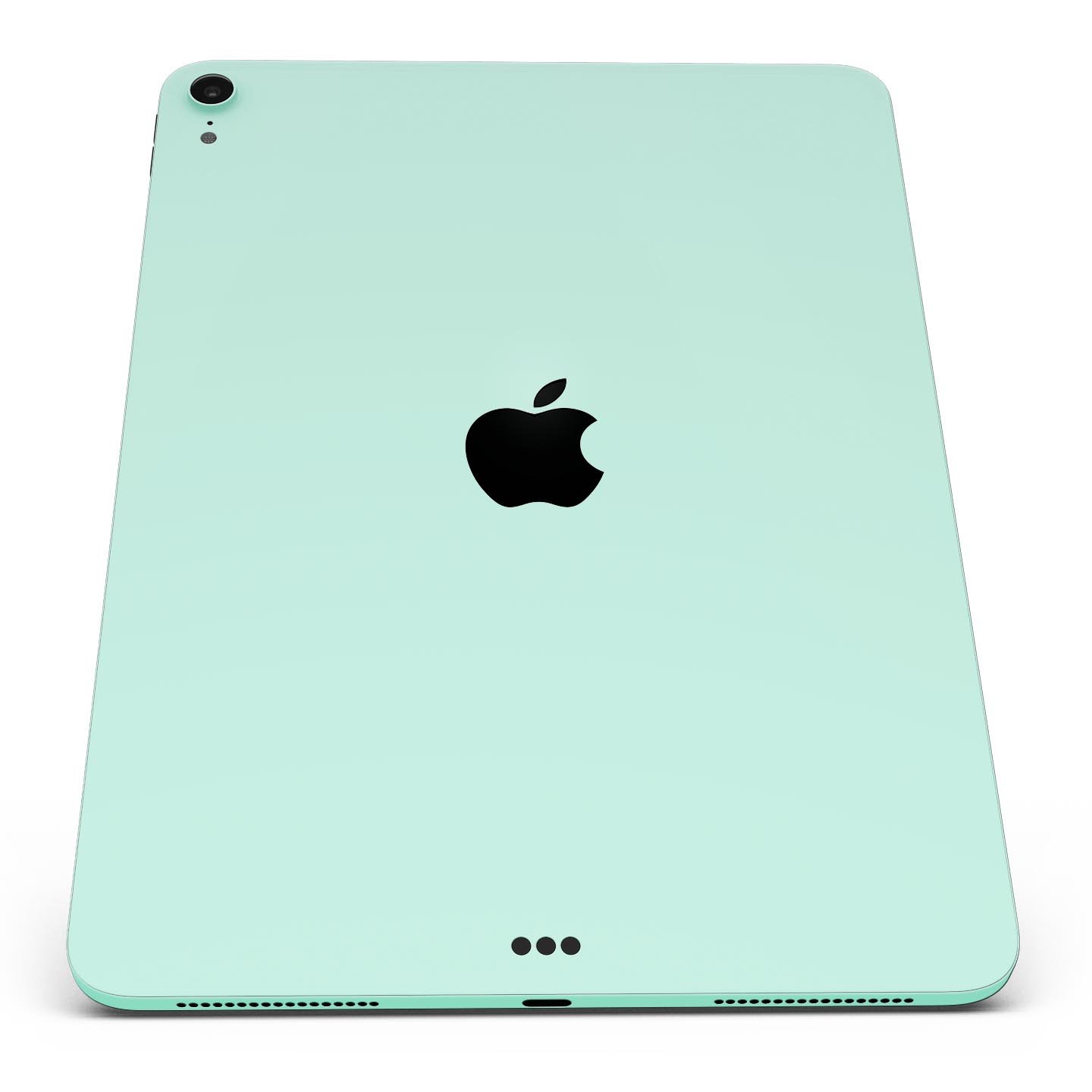Subtle Solid Green Full Body Skin Decal for Apple iPad Pro, showcasing its sleek design and premium finish.