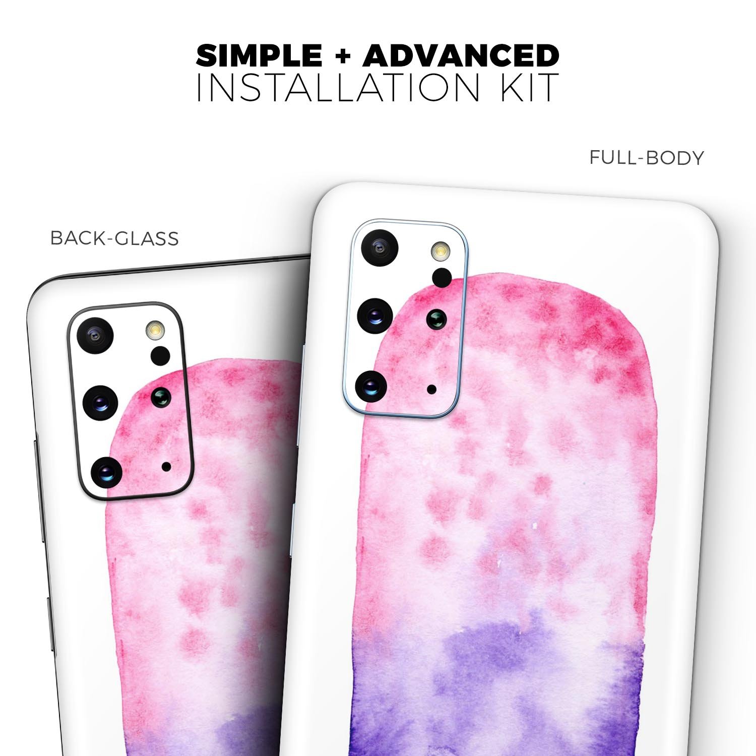 Summer Mode Ice Cream v10 Skin-Kit for Samsung Galaxy S-Series, showcasing vibrant colors and a sleek design.