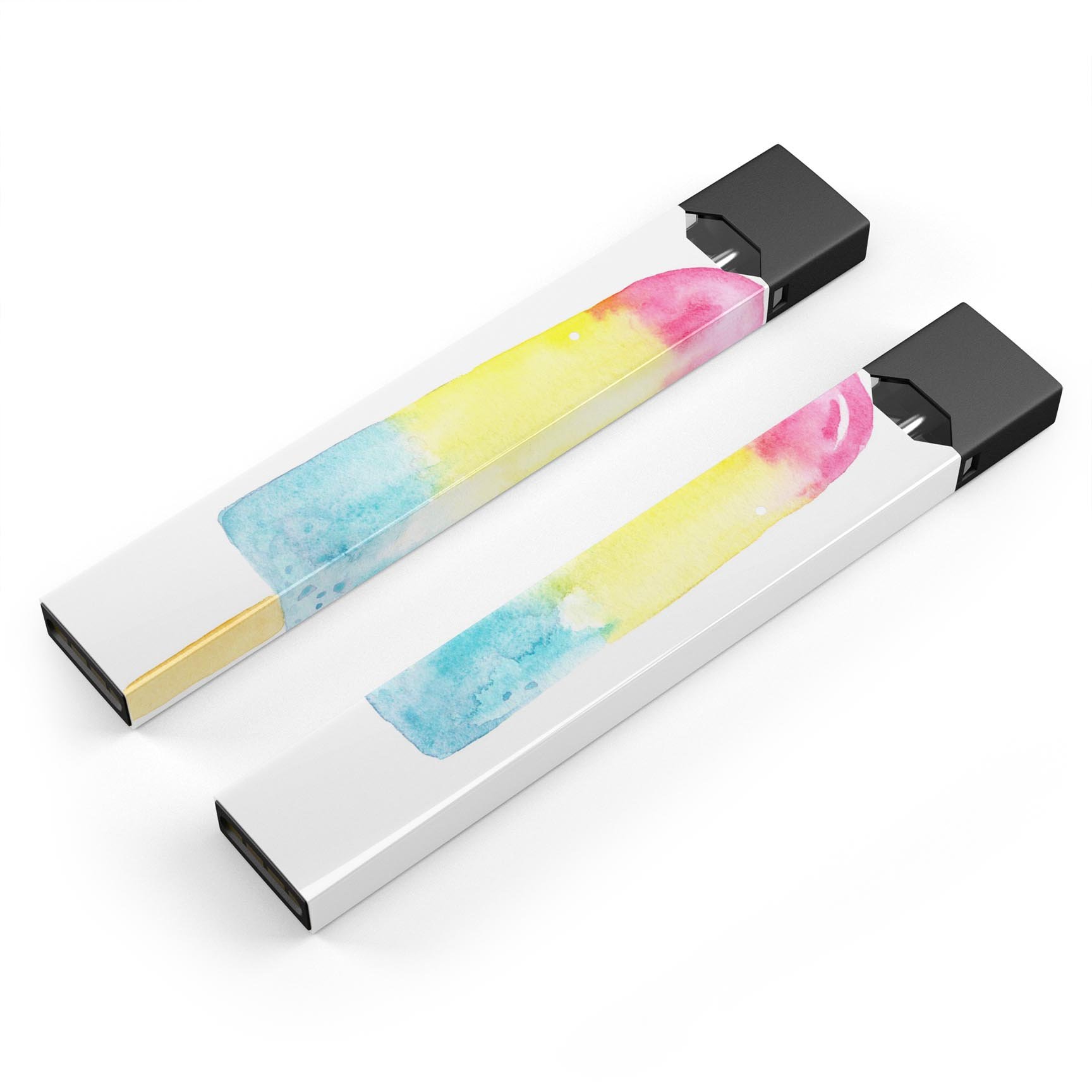 Summer Mode Ice Cream v2 decal skin wrap for JUUL device, featuring vibrant colors and a protective design.