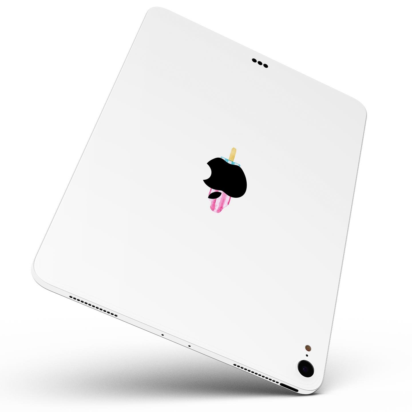 Summer Mode Ice Cream v4 skin decal for Apple iPad Pro, featuring vibrant colors and a fun design, made from premium 3M materials.