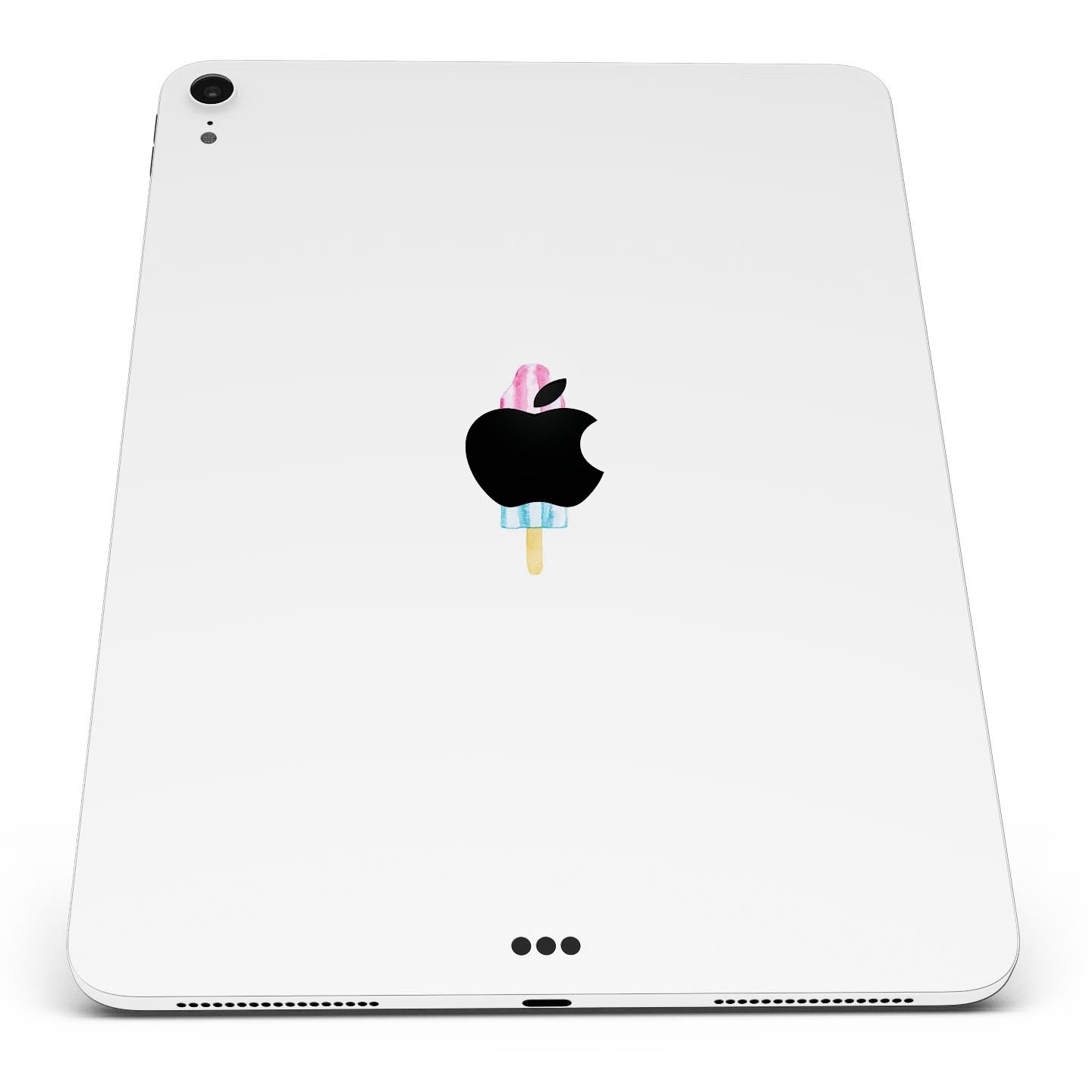 Summer Mode Ice Cream v4 skin decal for Apple iPad Pro, featuring vibrant colors and a fun design, made from premium 3M materials.