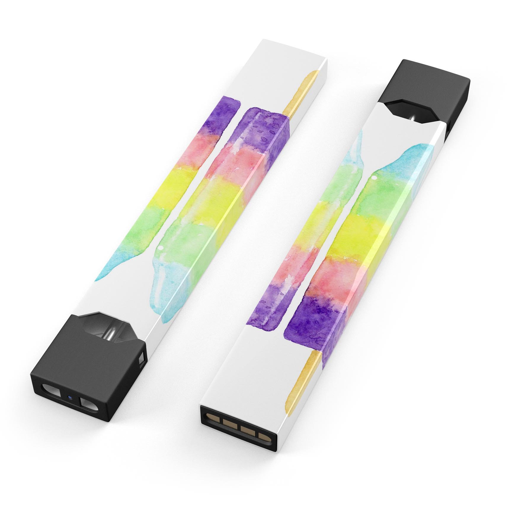 Summer Mode Ice Cream v5 skin wrap sticker for JUUL device, featuring vibrant ice cream design and protective lamination.