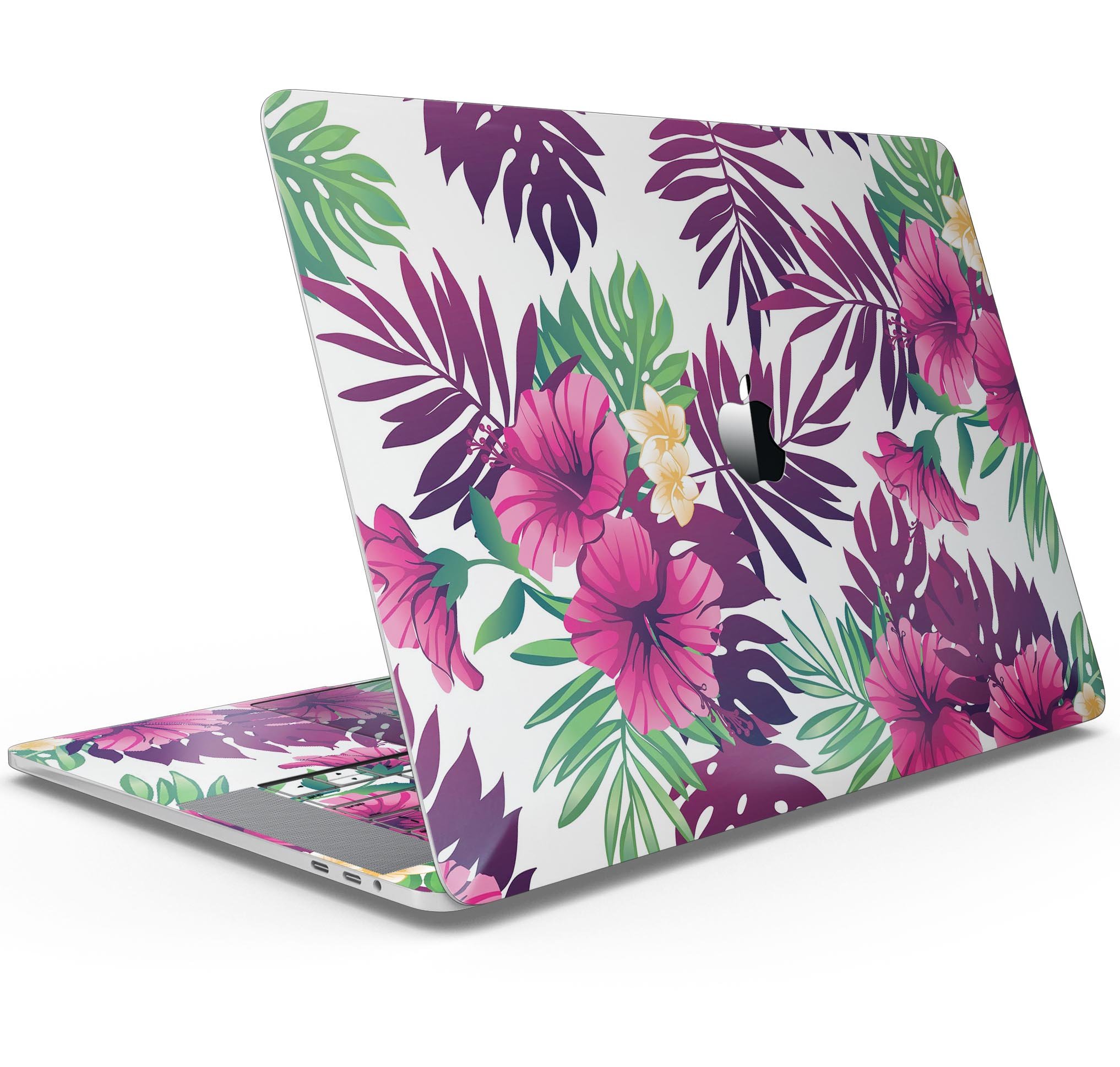 Summer Pineapple Skin Decal Wrap Kit for MacBook, featuring a vibrant tropical design and a smooth finish.