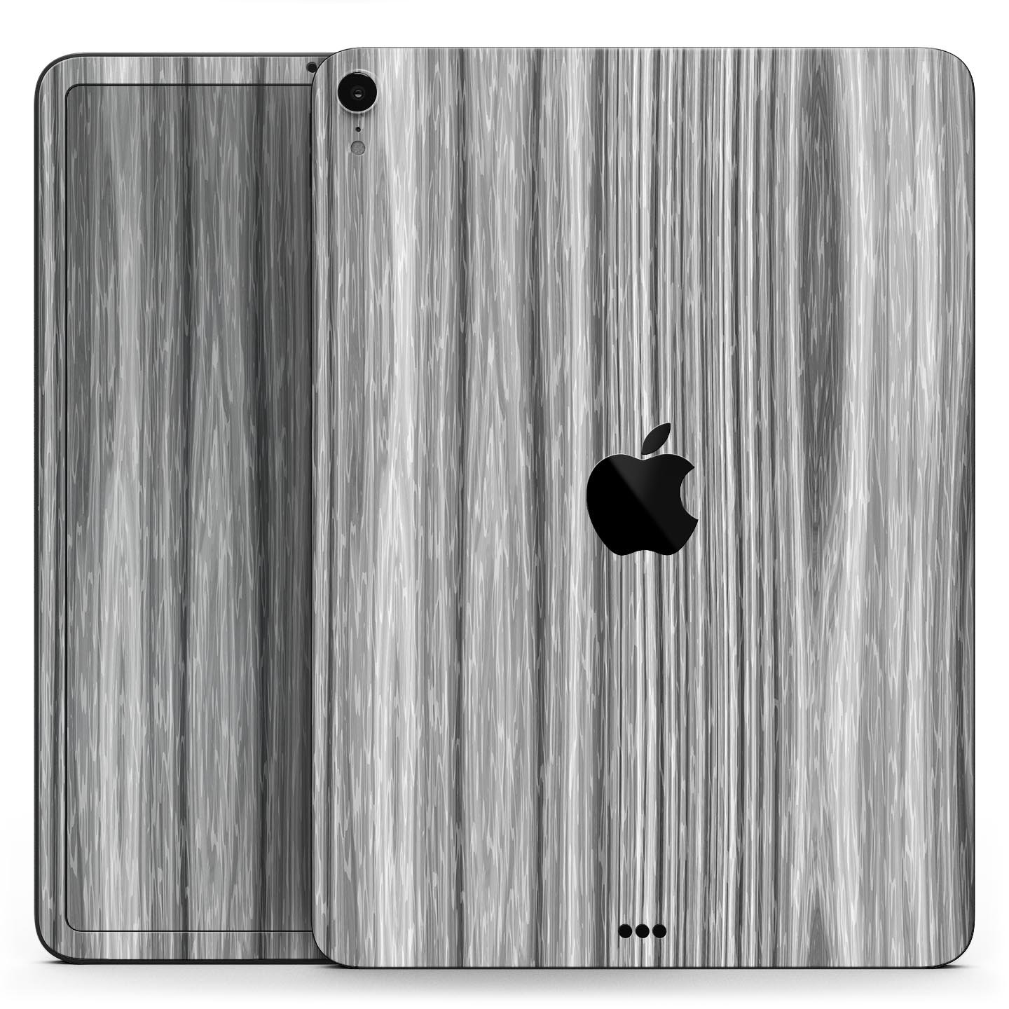 Textured Gray Dyed Surface skin decal for Apple iPad, showcasing its sleek design and premium 3M material.