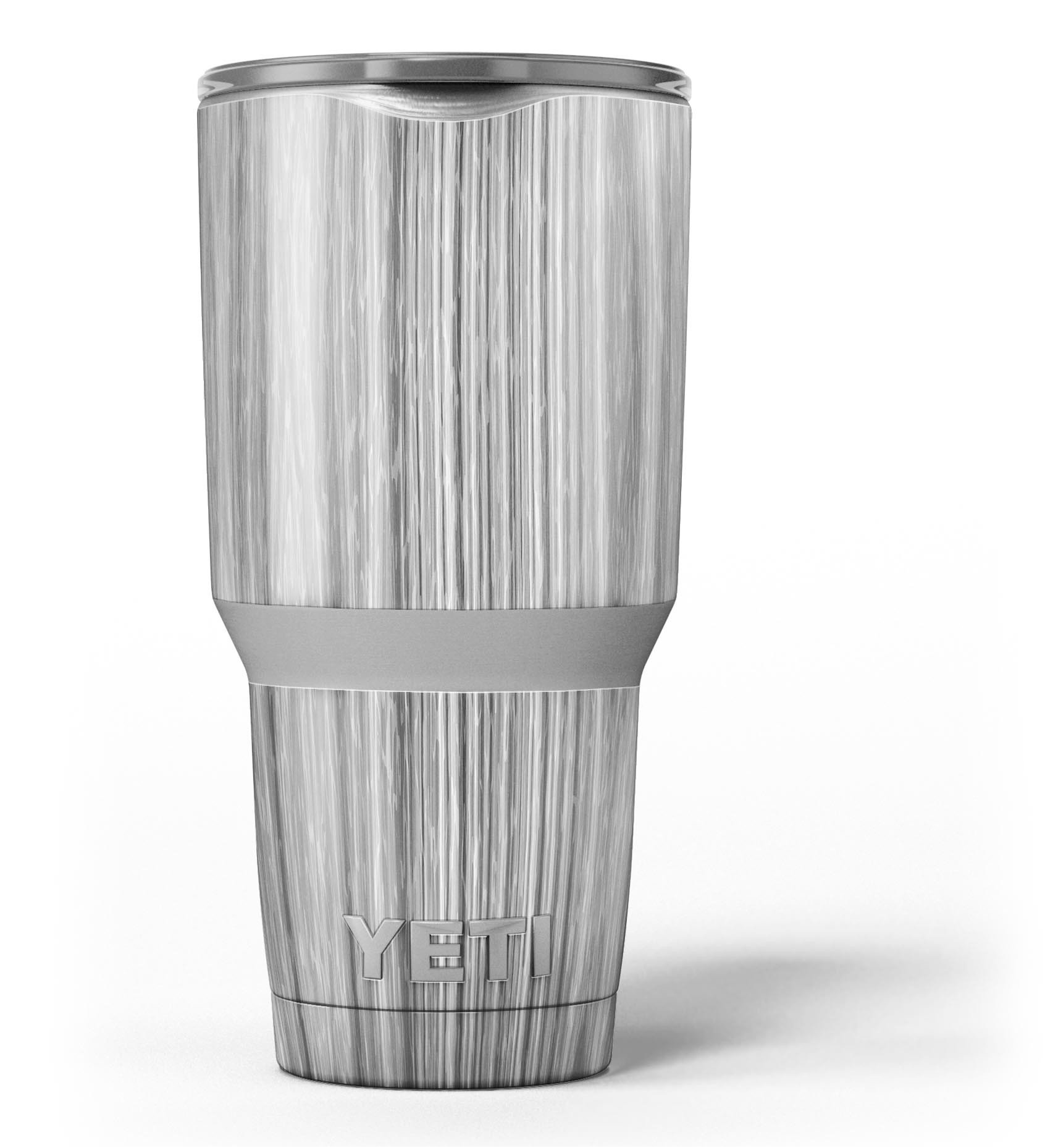 Textured Gray Dyed Surface skin decal vinyl wrap kit for Yeti Coolers, showcasing a stylish design and premium quality material.