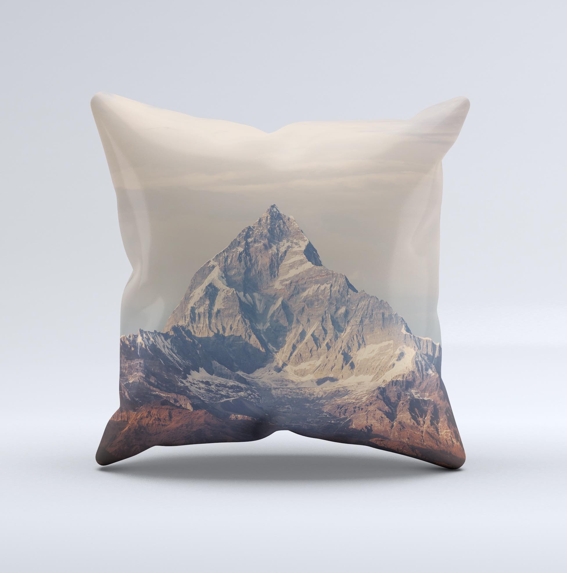 A beautifully crafted decorative throw pillow featuring unique ink-fuzed graphics, handmade in Virginia with high-quality materials.