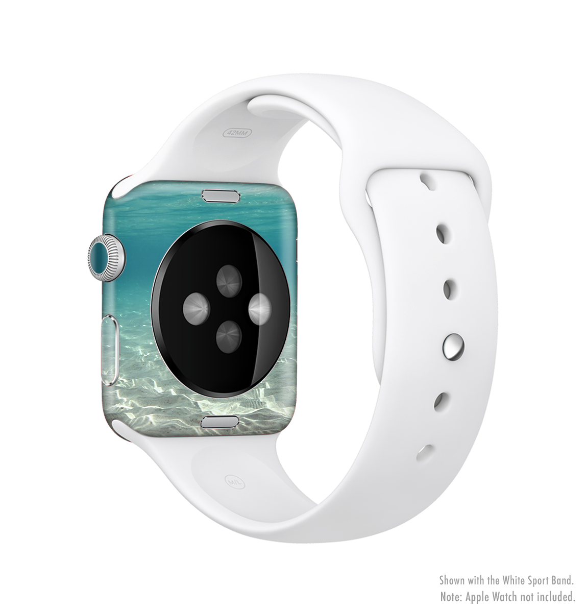 Under The Sea Scenery Full-Body Skin Kit for Apple Watch featuring vibrant ocean-themed design.