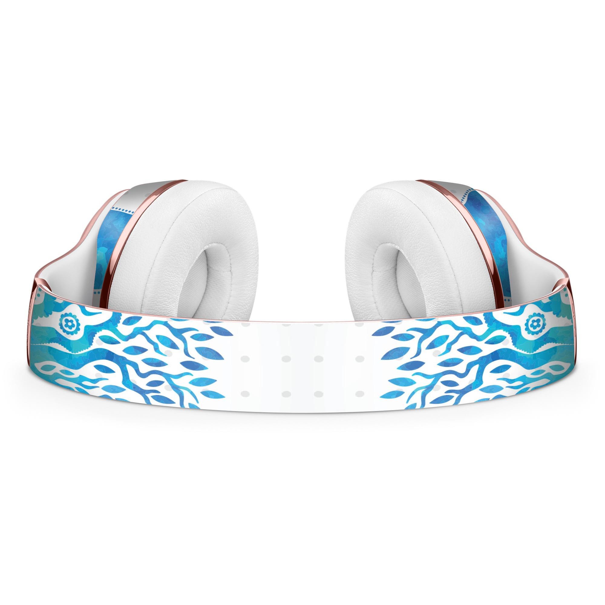Tree of Life Full-Body Skin Kit for Beats by Dre Solo 3 Wireless, showcasing vibrant design and precise fit.