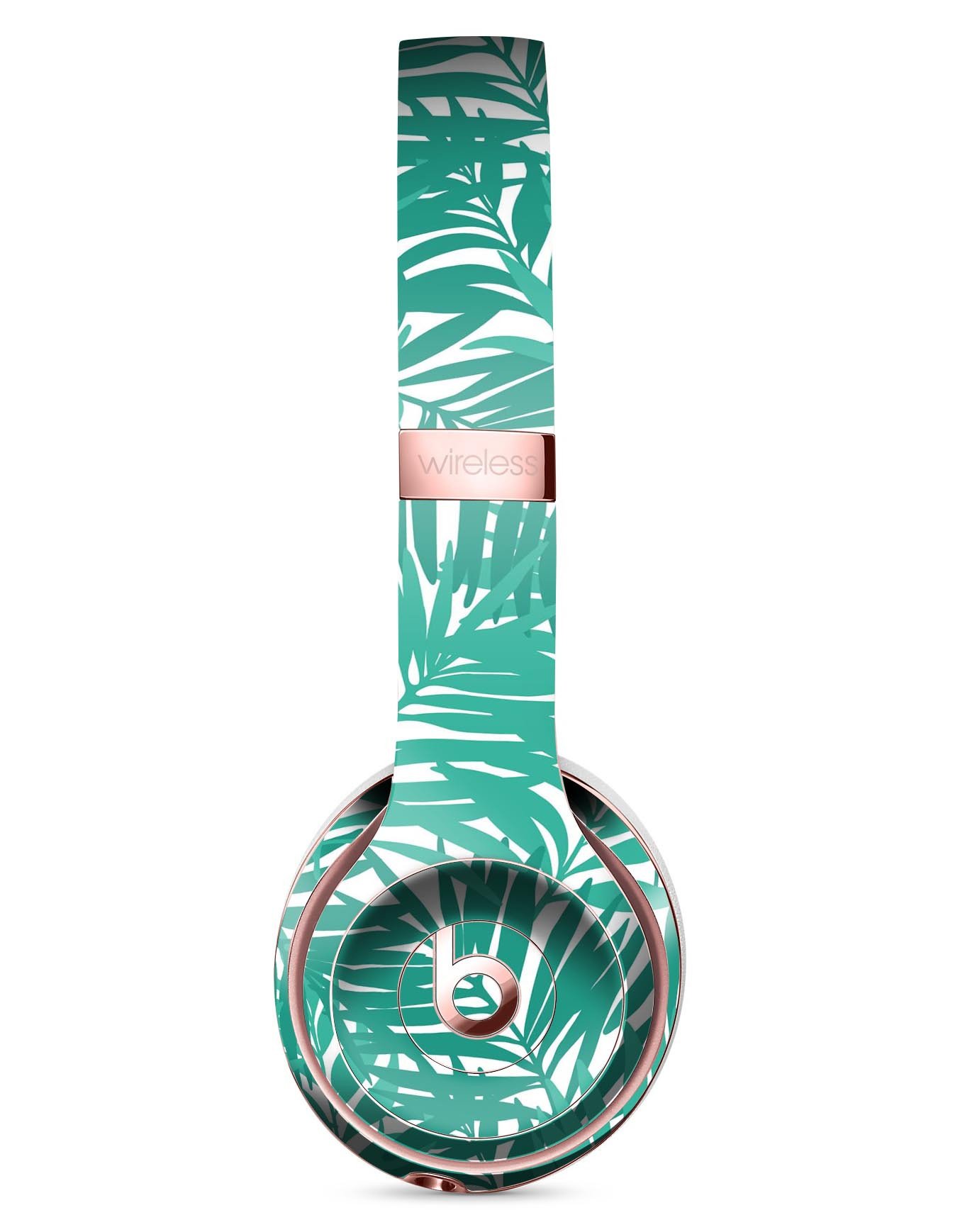 Tropical Summer v1 Full-Body Skin Kit for Beats by Dre Solo 3, showcasing vibrant tropical design and premium vinyl material.