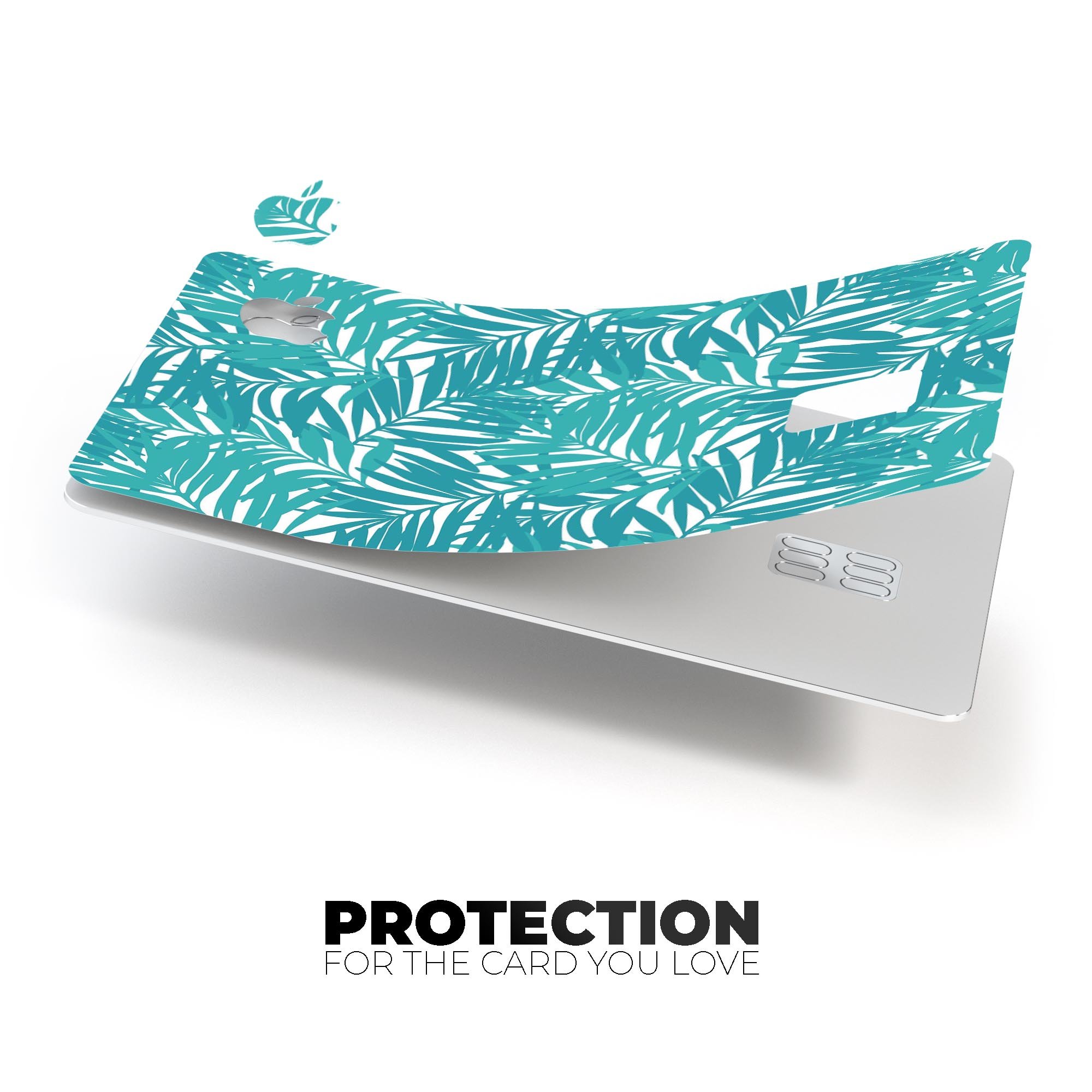 Tropical Summer v2 decal skin-kit for Apple Card, showcasing vibrant design and premium vinyl material.