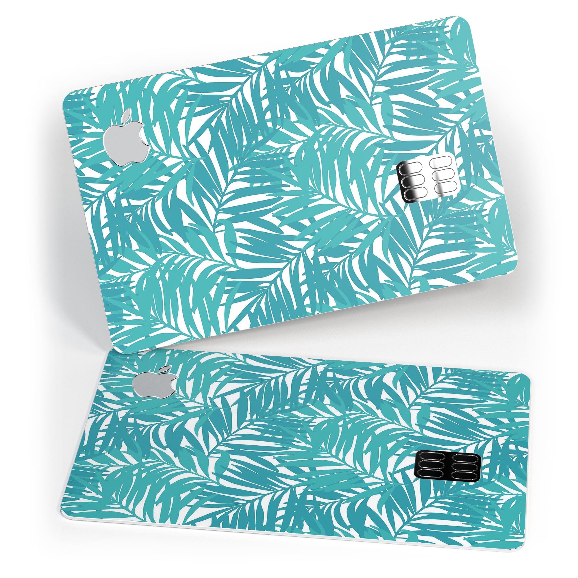 Tropical Summer v2 decal skin-kit for Apple Card, showcasing vibrant design and premium vinyl material.