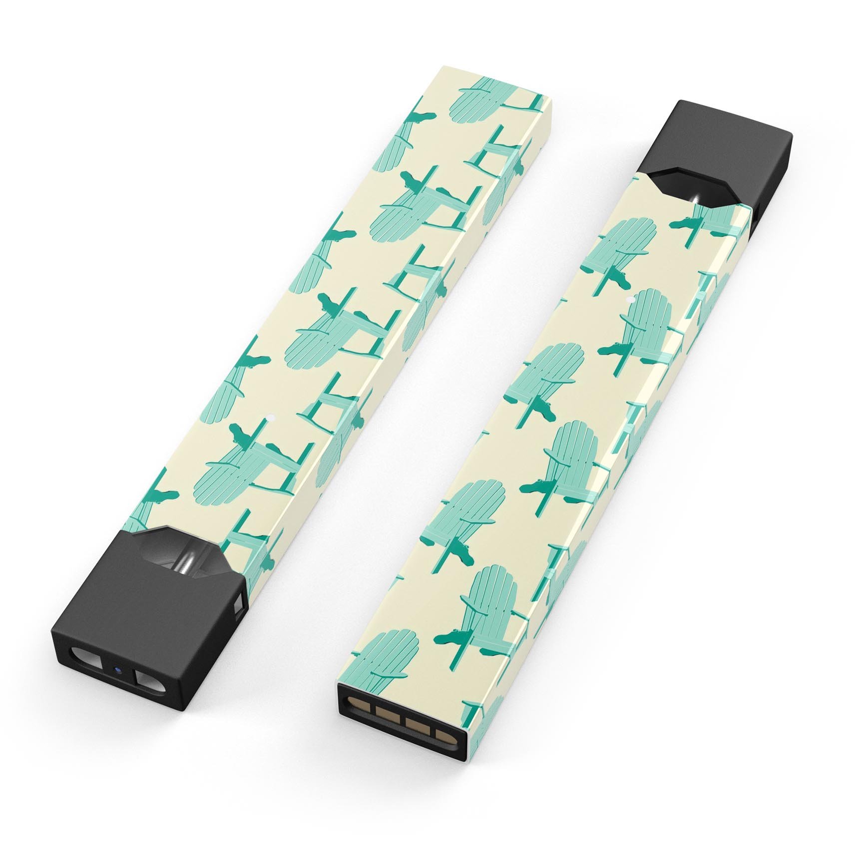 Tropical Twist v15 premium decal skin-wrap sticker for JUUL device, showcasing vibrant colors and precise cut.