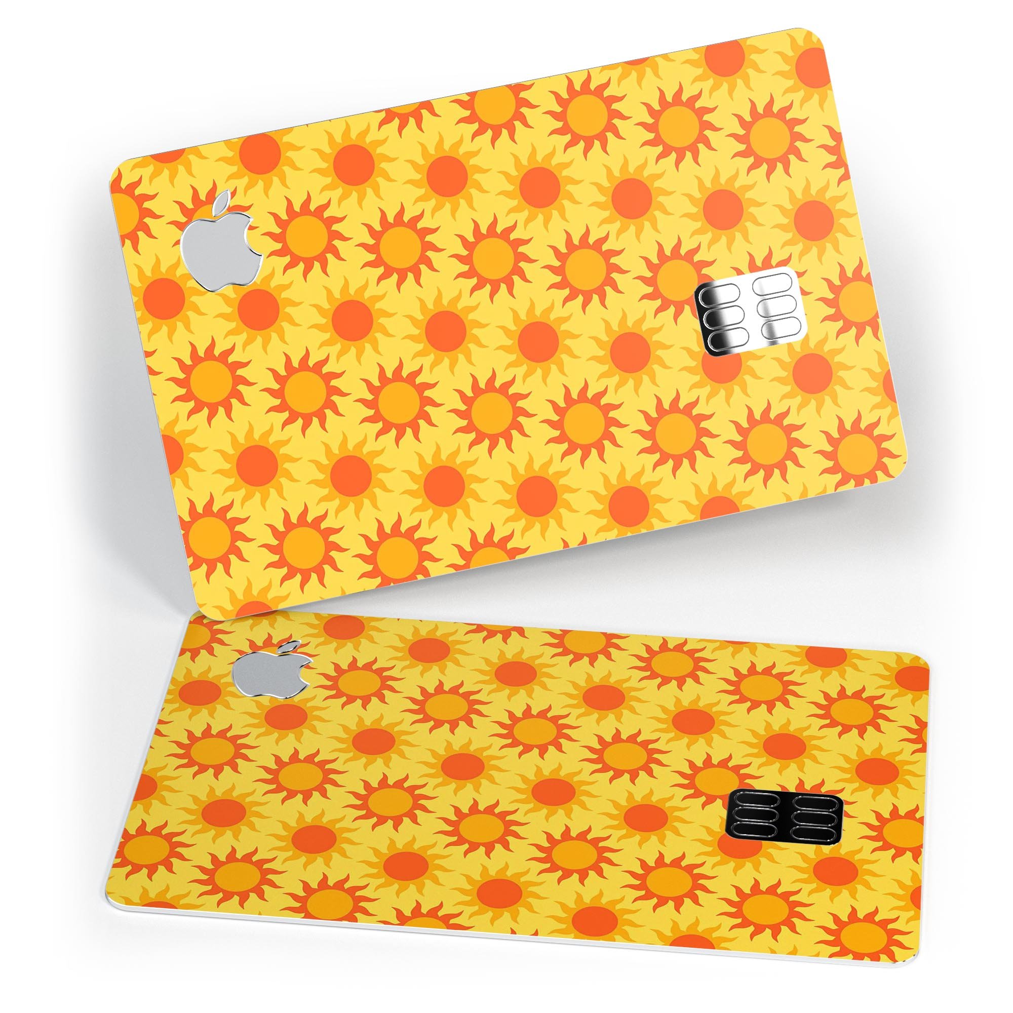 Tropical Twist v4 decal skin for Apple Card, showcasing vibrant design and premium vinyl material.