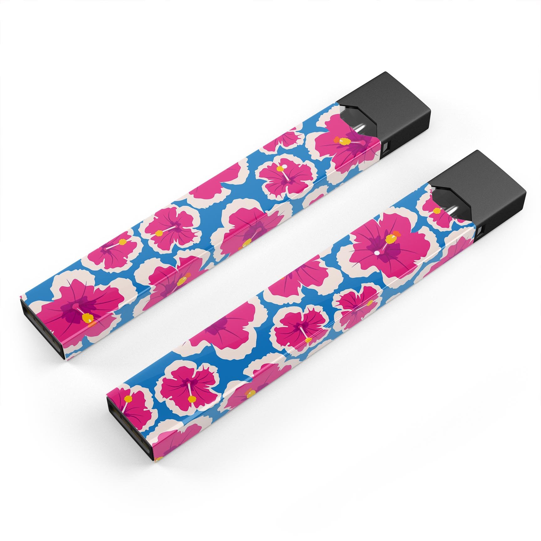 Tropical Twist v5 premium decal skin-wrap sticker for JUUL device, showcasing vibrant colors and precise cut.