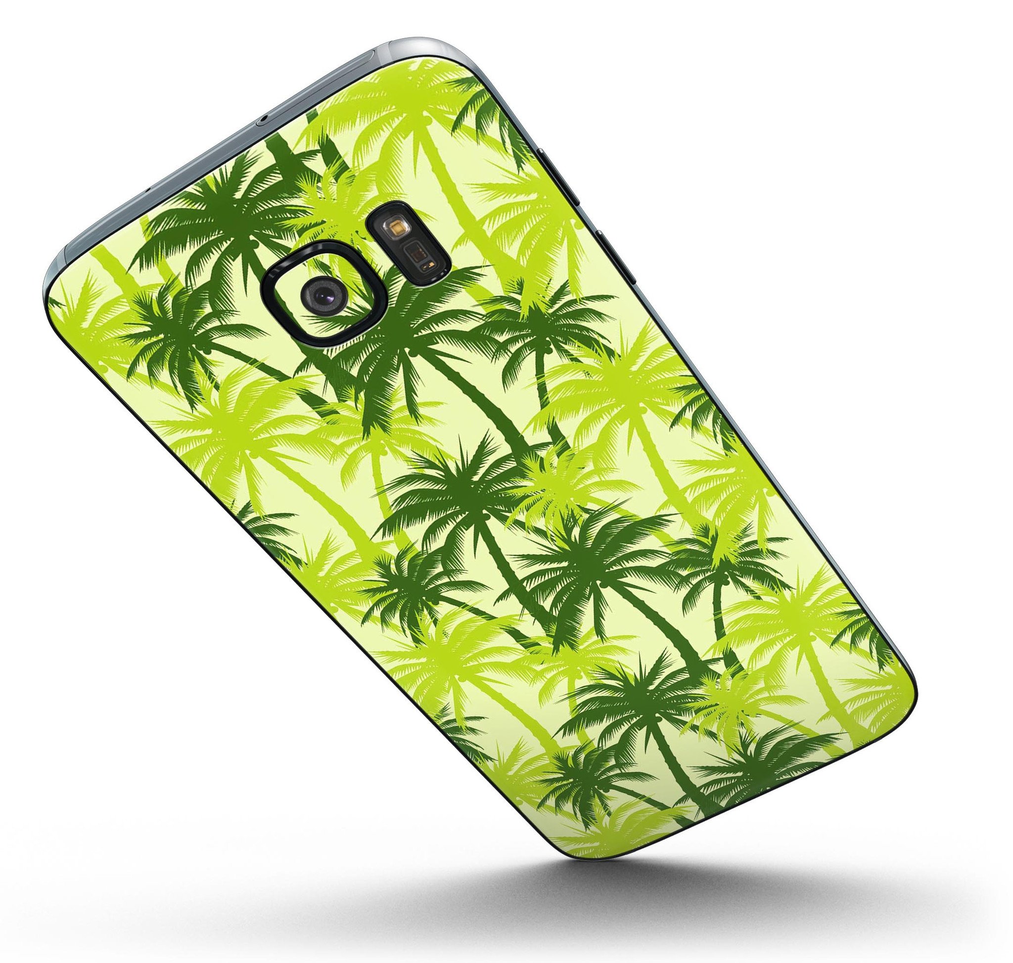 Tropical Twist v6 Full Body Skin-Kit for Samsung Galaxy S7, showcasing vibrant design and precision fit.