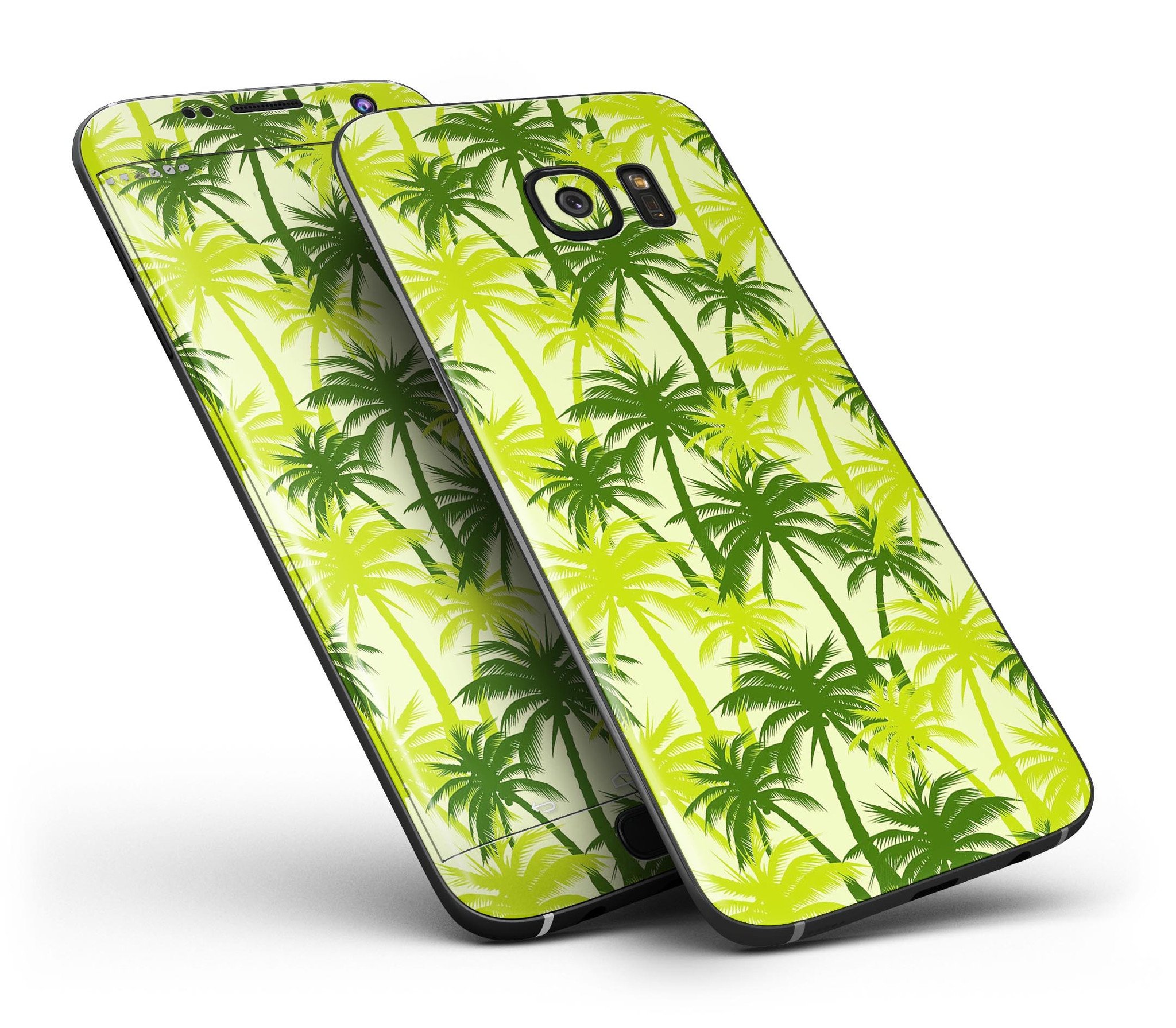 Tropical Twist v6 Full Body Skin-Kit for Samsung Galaxy S7, showcasing vibrant design and precision fit.