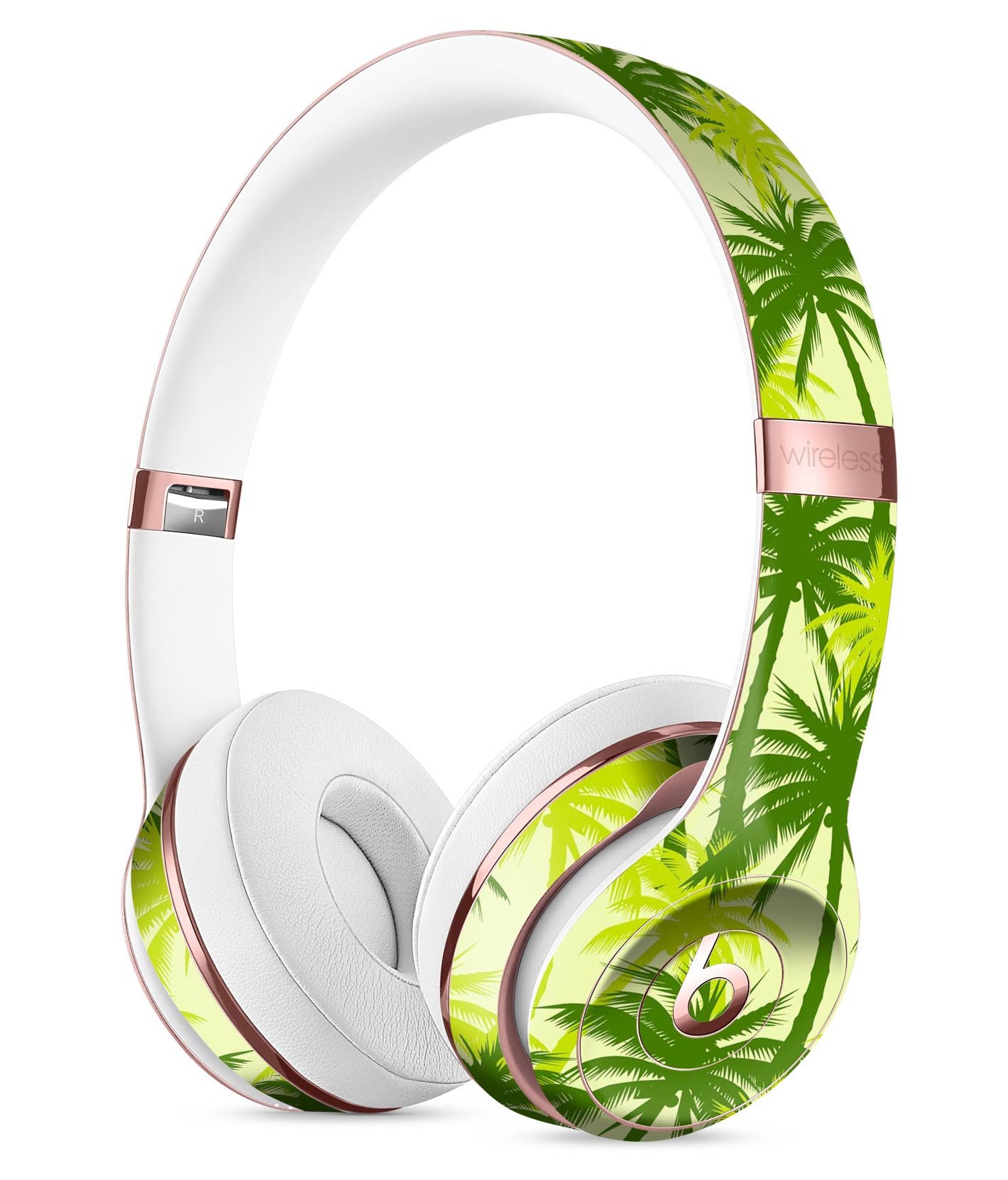 Tropical Twist v6 Full-Body Skin Kit for Beats by Dre Solo 3, showcasing vibrant design and precise cut for a perfect fit.