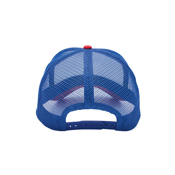 Stylish Trucker Cap made from 100% polyester foam with a mesh back, featuring a plastic adjustable snapback for a comfortable fit.