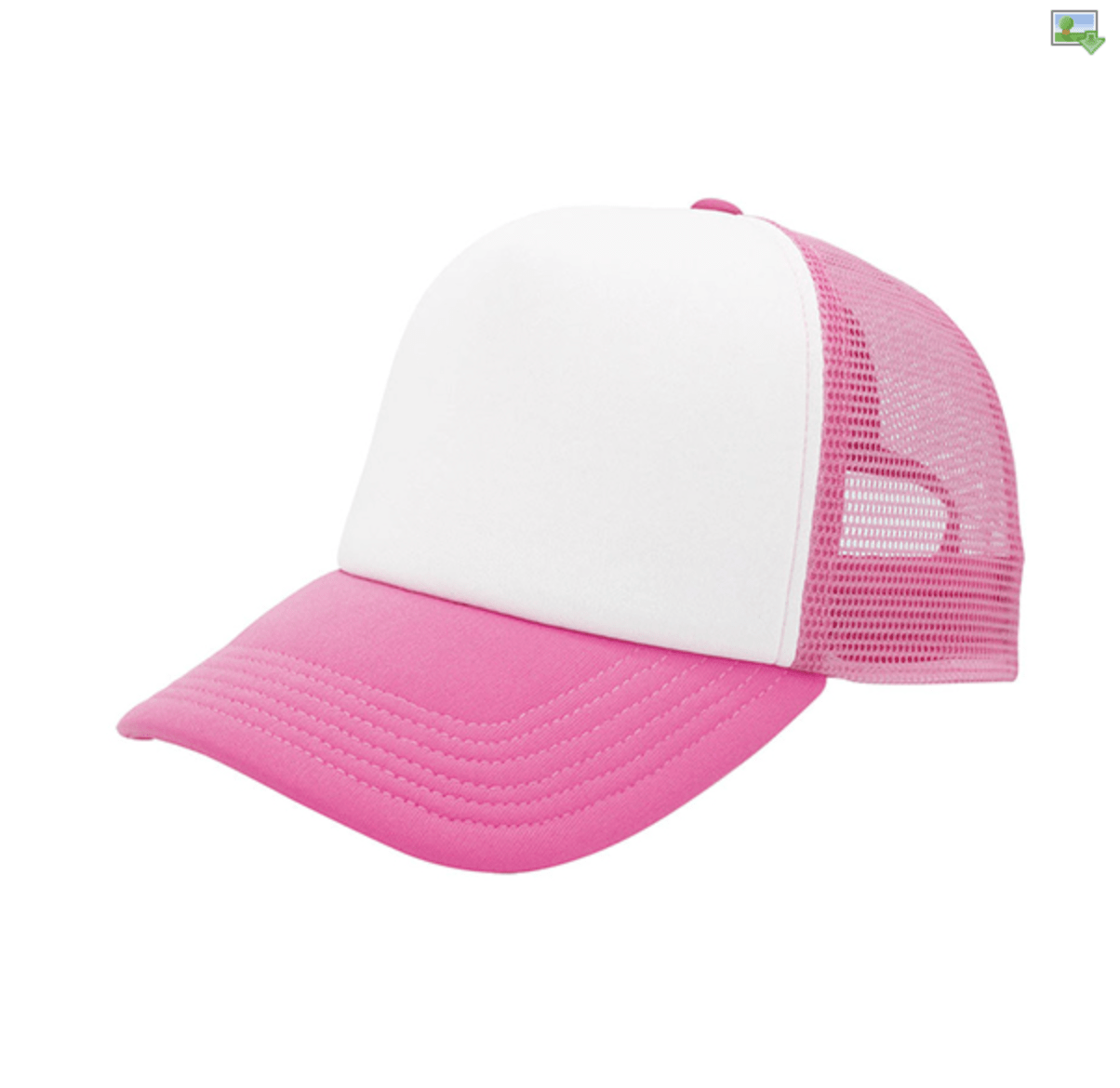 Stylish Trucker Cap made from 100% polyester foam with a mesh back, featuring a plastic adjustable snapback for a comfortable fit.