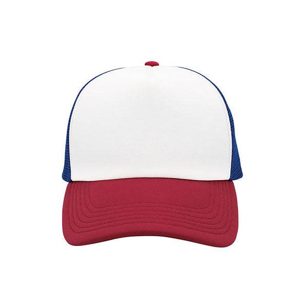 Stylish Trucker Cap made from 100% polyester foam with a mesh back, featuring a plastic adjustable snapback for a comfortable fit.