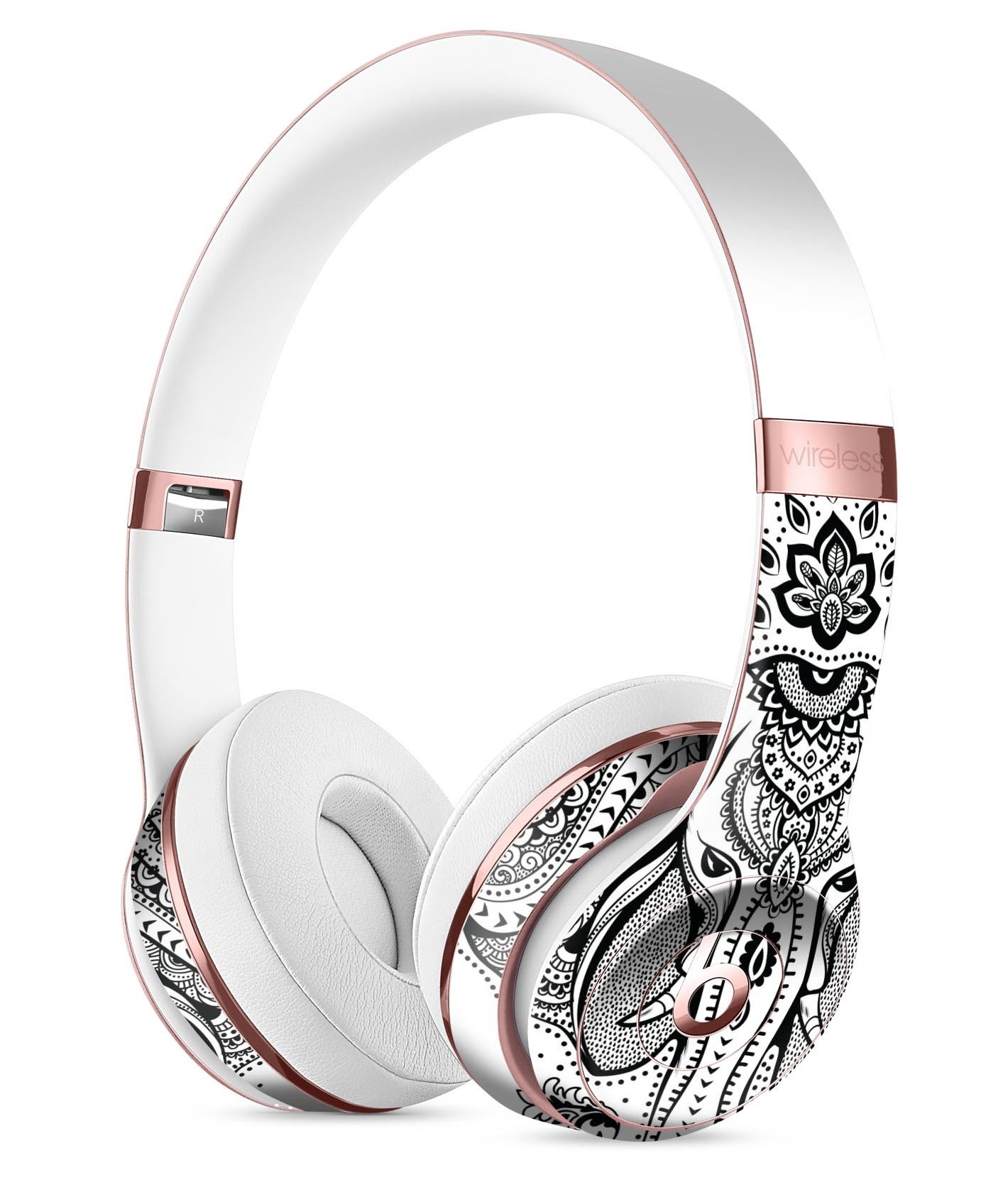 Vector Sacred Elephant Full-Body Skin Kit for Beats by Dre Solo 3, showcasing vibrant elephant design on premium vinyl.