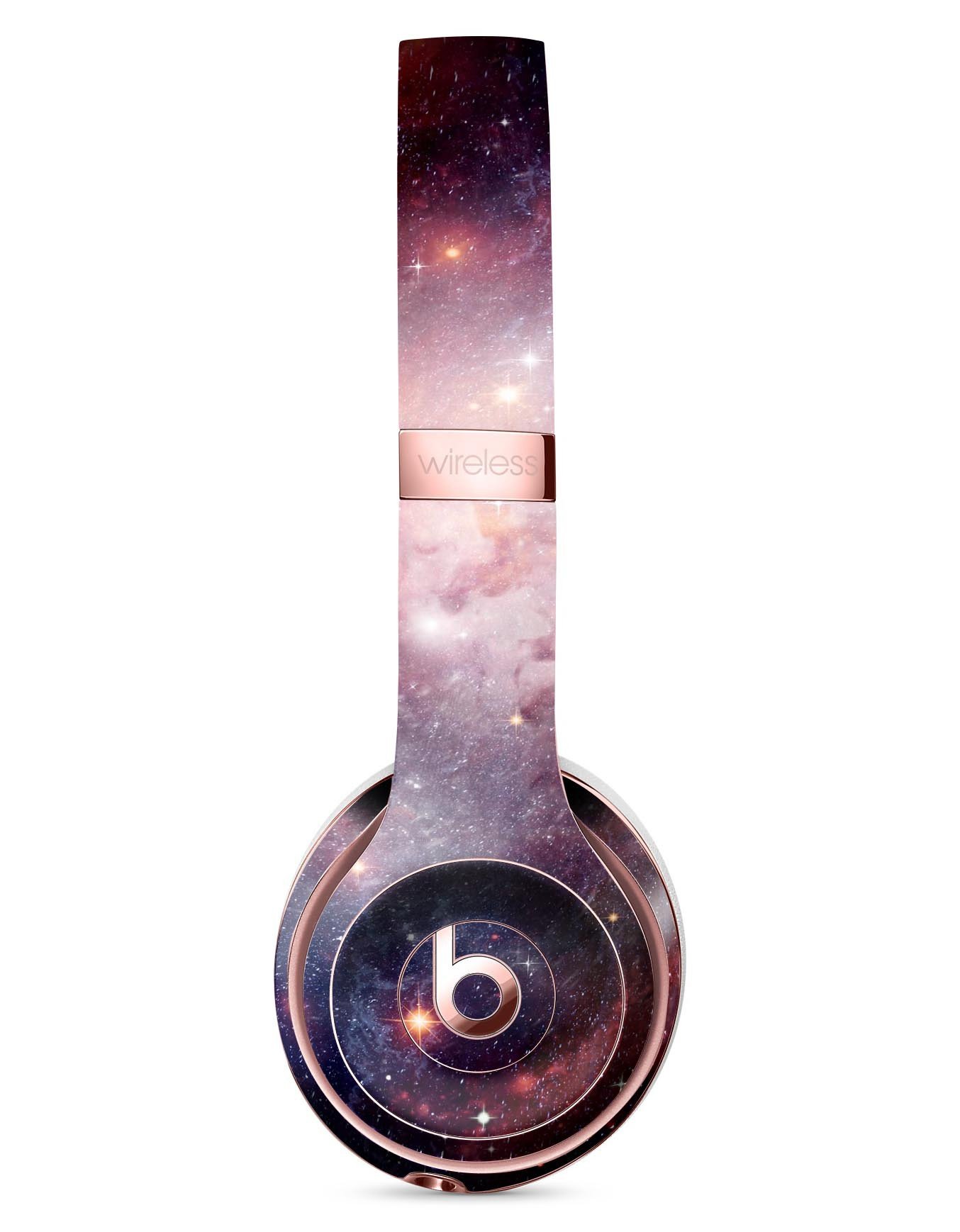 Vibrant Space Full-Body Skin Kit for Beats by Dre Solo 3 Wireless, showcasing colorful design and precise fit.