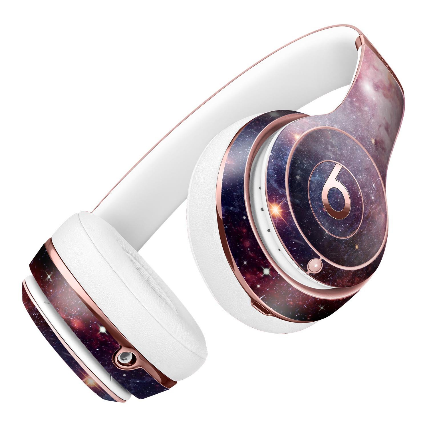 Vibrant Space Full-Body Skin Kit for Beats by Dre Solo 3 Wireless, showcasing colorful design and precise fit.