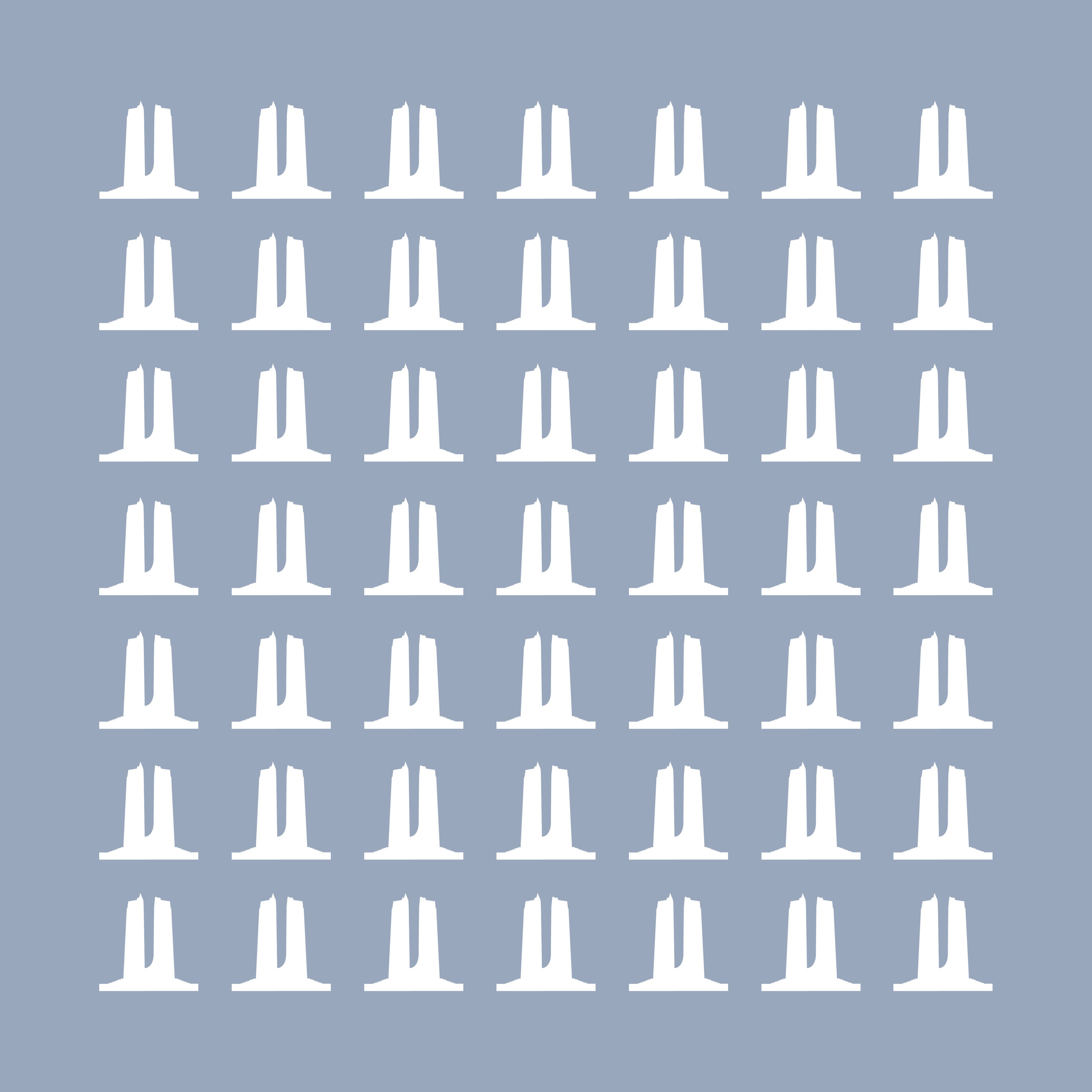 Vimy Monument Grey Ladies Scarf featuring the Vimy Ridge design on a grey chiffon background, symbolizing Canadian history.