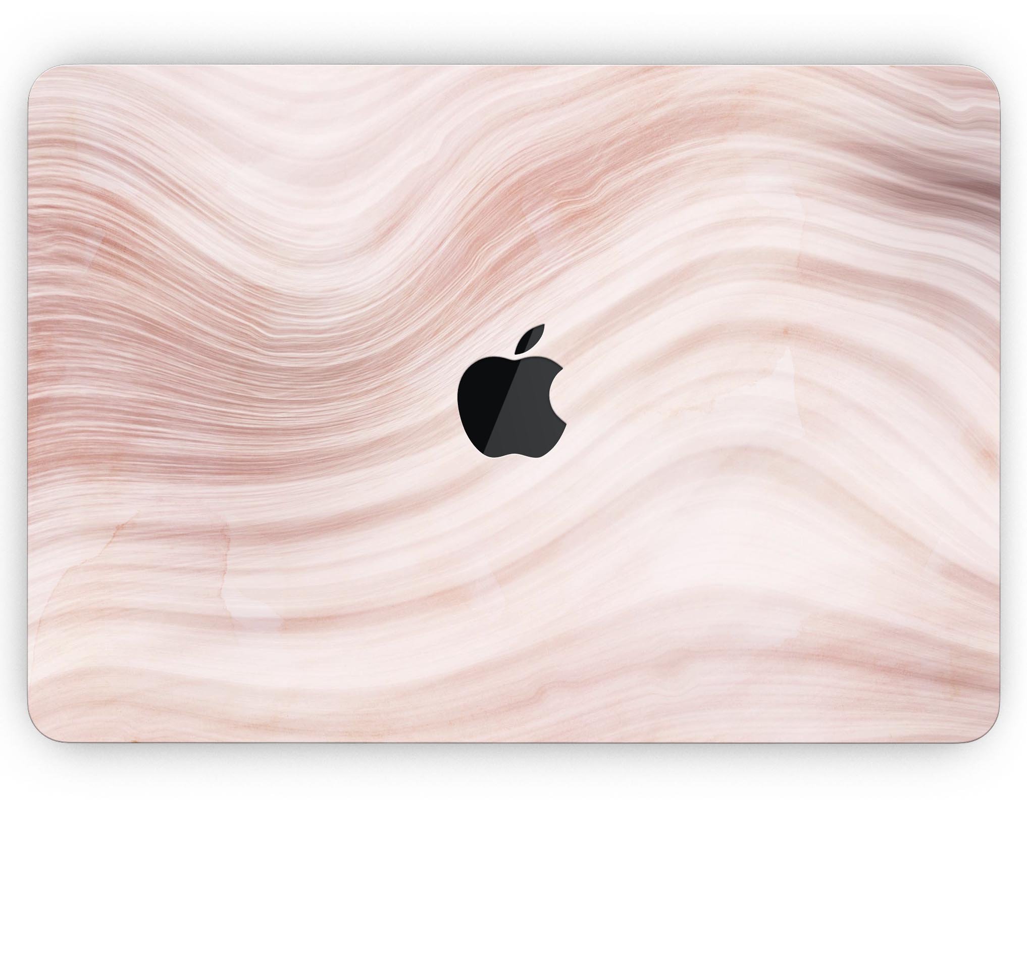 Vivid Agate Vein Slice Skin Decal Wrap Kit for MacBook, showcasing vibrant colors and a sleek design.