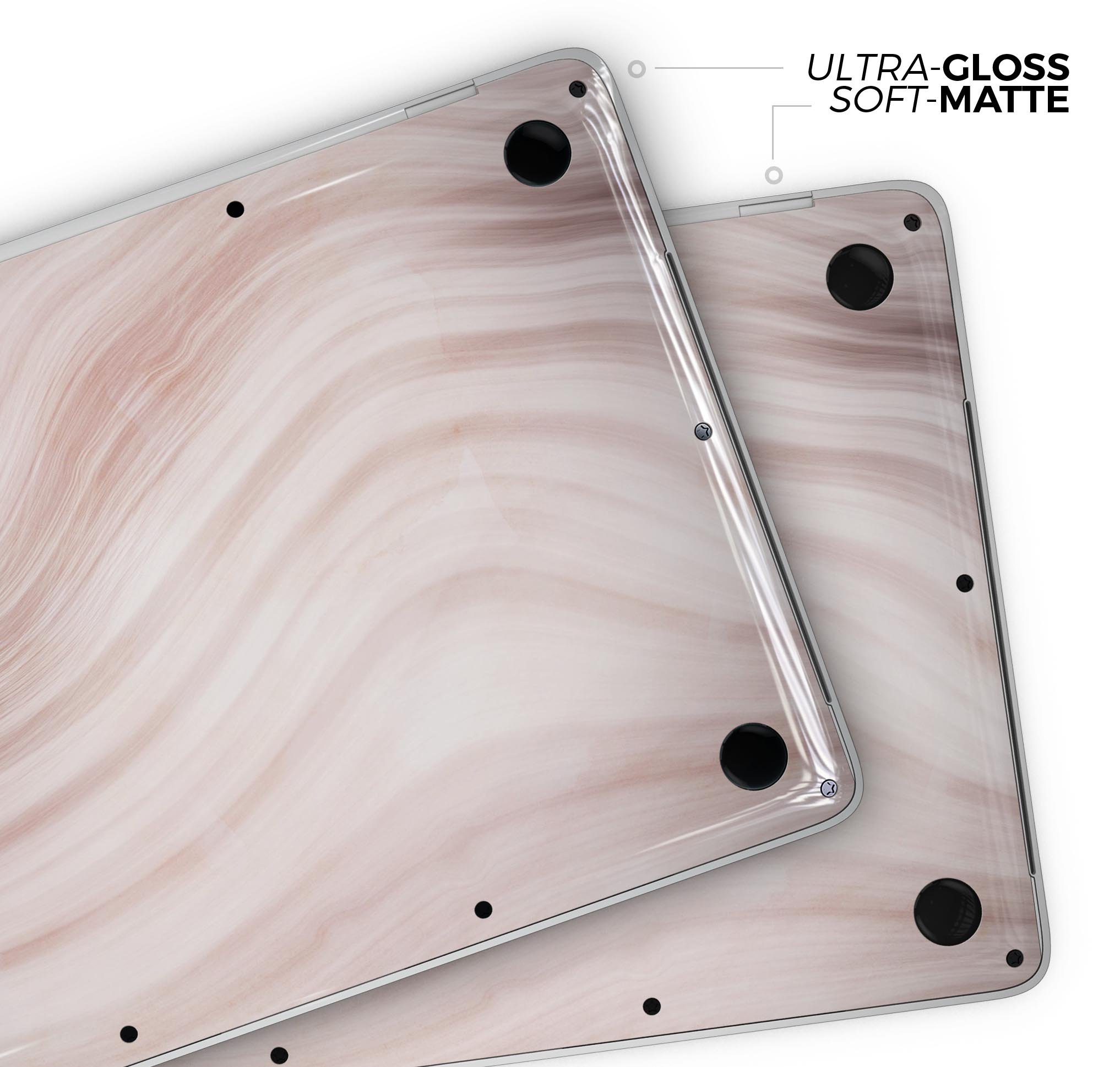 Vivid Agate Vein Slice Skin Decal Wrap Kit for MacBook, showcasing vibrant colors and a sleek design.