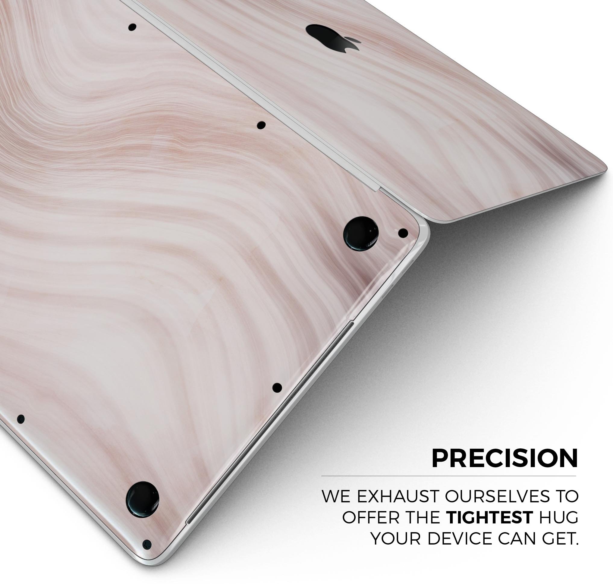 Vivid Agate Vein Slice Skin Decal Wrap Kit for MacBook, showcasing vibrant colors and a sleek design.