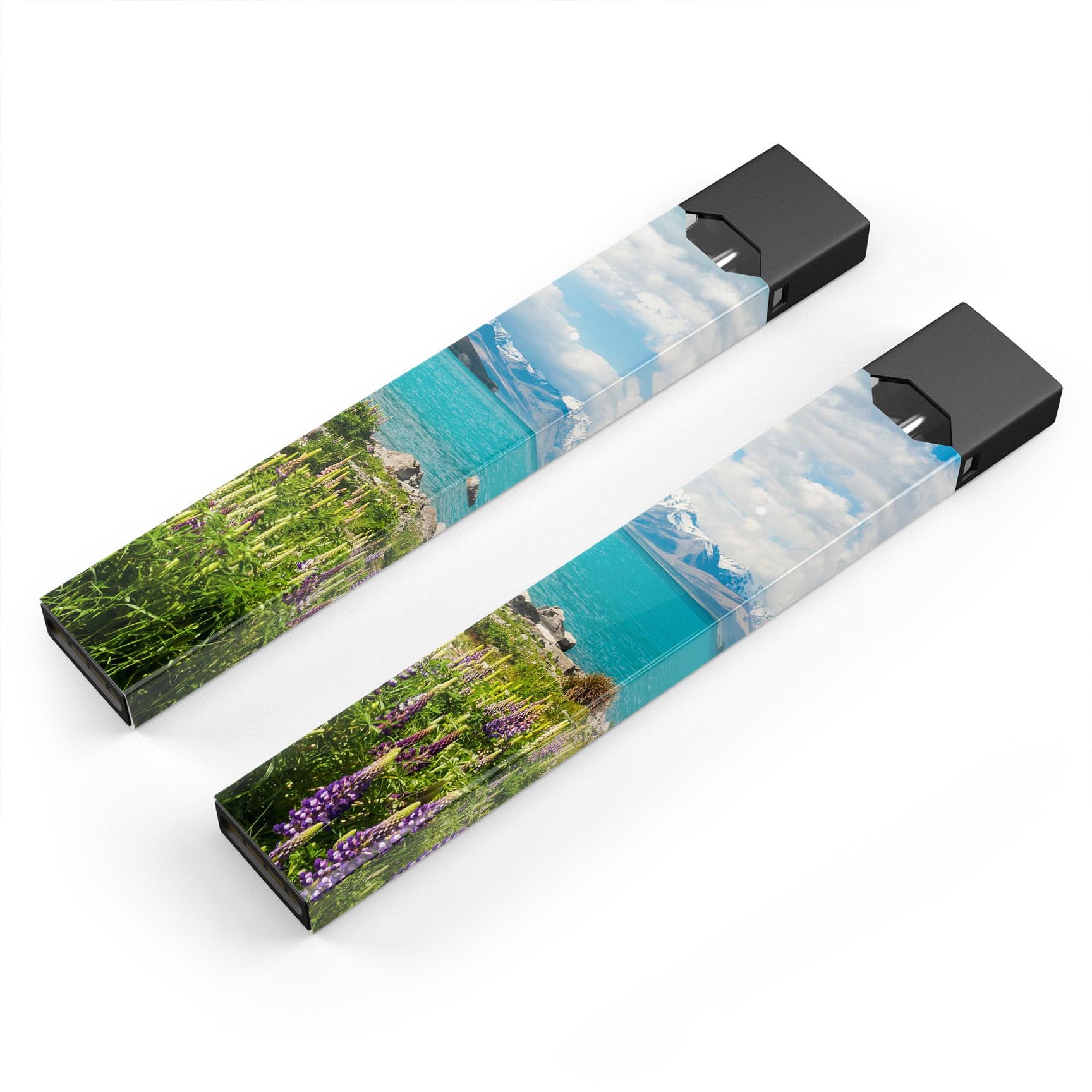 Vivid Paradise Premium Decal Skin-Wrap Sticker designed for JUUL vaping device, showcasing vibrant colors and a sleek design.