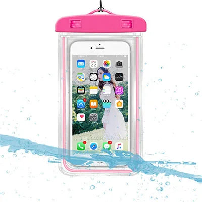 Waterproof Phone Pouch from Sexikinis Swim, made of durable PVC, ideal for protecting phones during water activities.