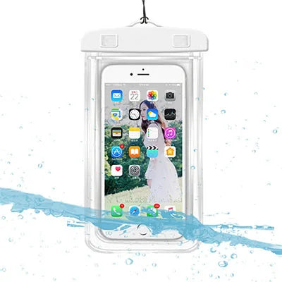Waterproof Phone Pouch from Sexikinis Swim, made of durable PVC, ideal for protecting phones during water activities.