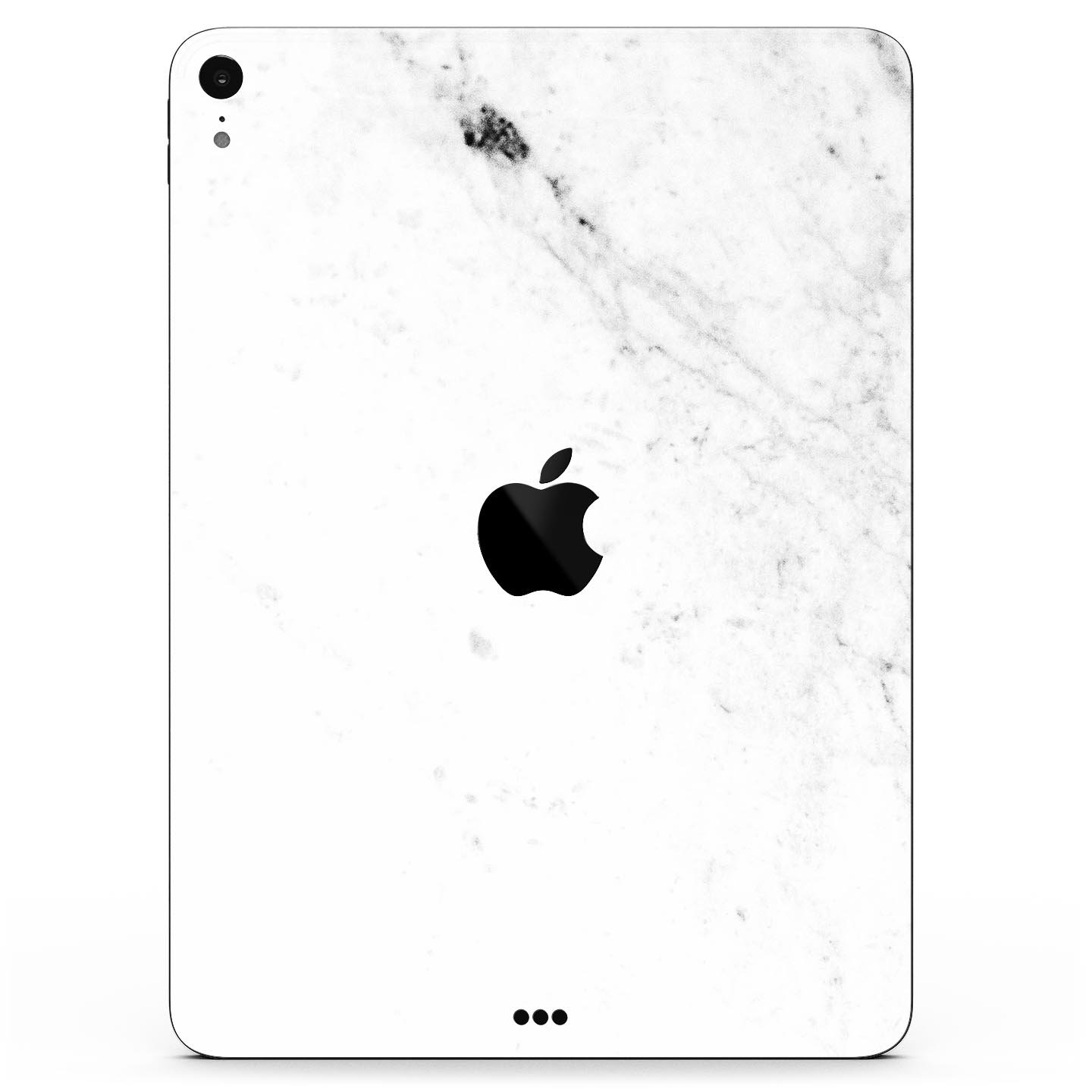 White and Black Marble Surface Full Body Skin Decal for Apple devices, showcasing a stylish marble design with premium finish.