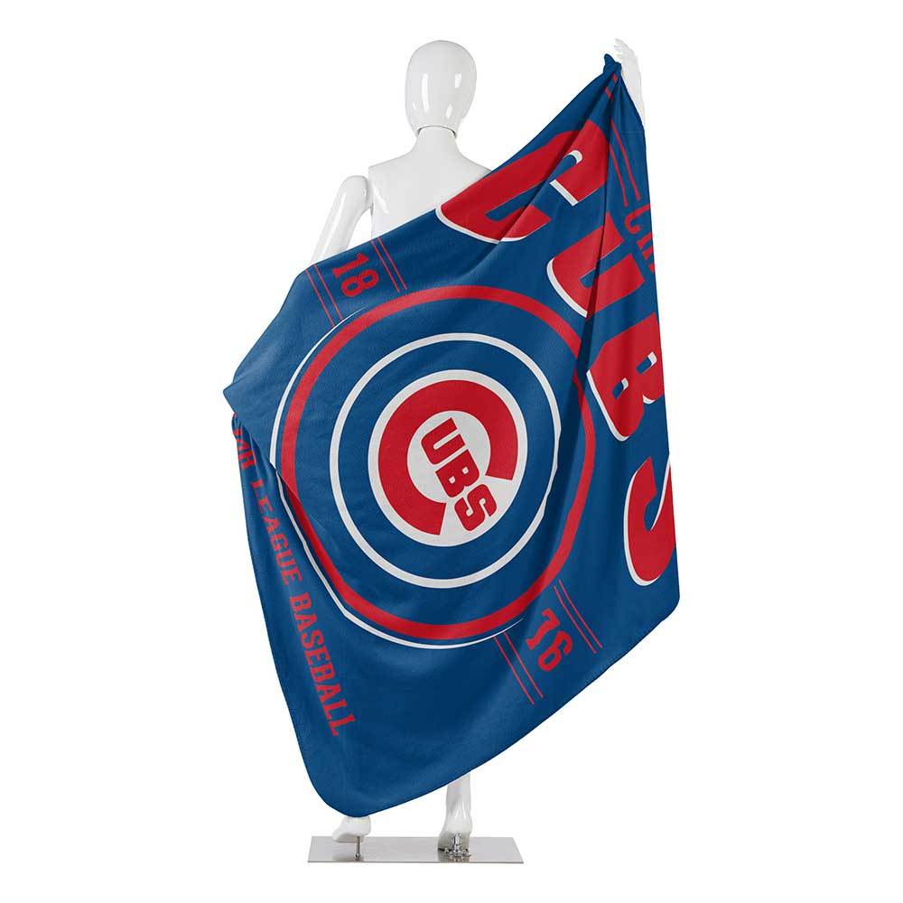 50" x 60" Northwest MLB Large Soft Fleece Throw Blanket featuring a vibrant team logo on soft fleece material.