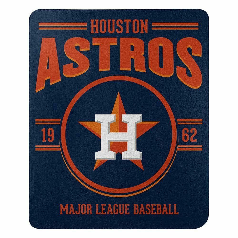 50" x 60" Northwest MLB Large Soft Fleece Throw Blanket featuring a vibrant team logo on soft fleece material.