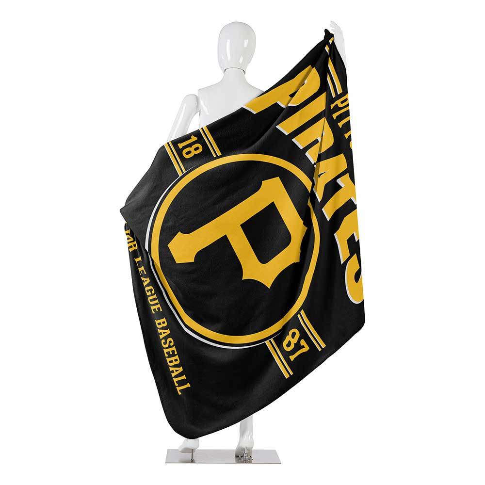 50" x 60" Northwest MLB Large Soft Fleece Throw Blanket featuring a vibrant team logo on soft fleece material.
