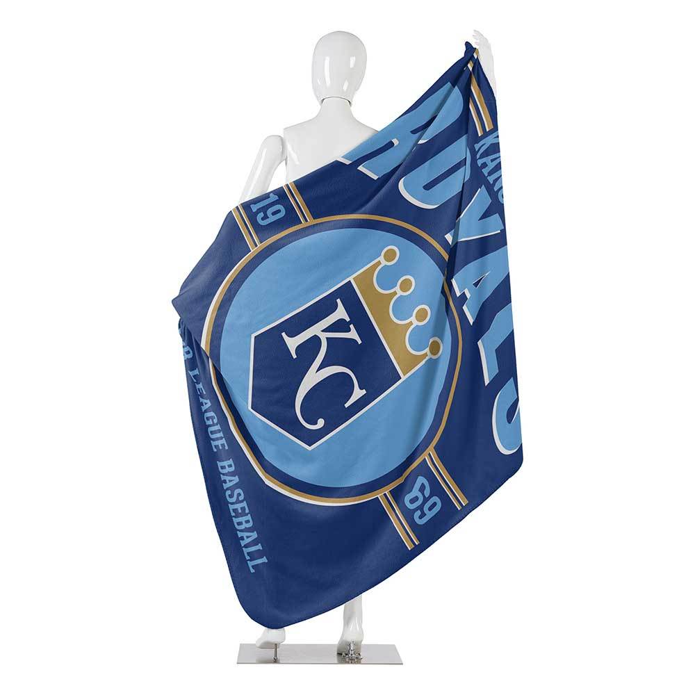 50" x 60" Northwest MLB Large Soft Fleece Throw Blanket featuring a vibrant team logo on soft fleece material.