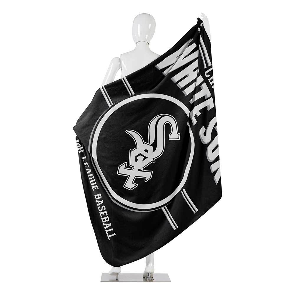 50" x 60" Northwest MLB Large Soft Fleece Throw Blanket featuring a vibrant team logo on soft fleece material.