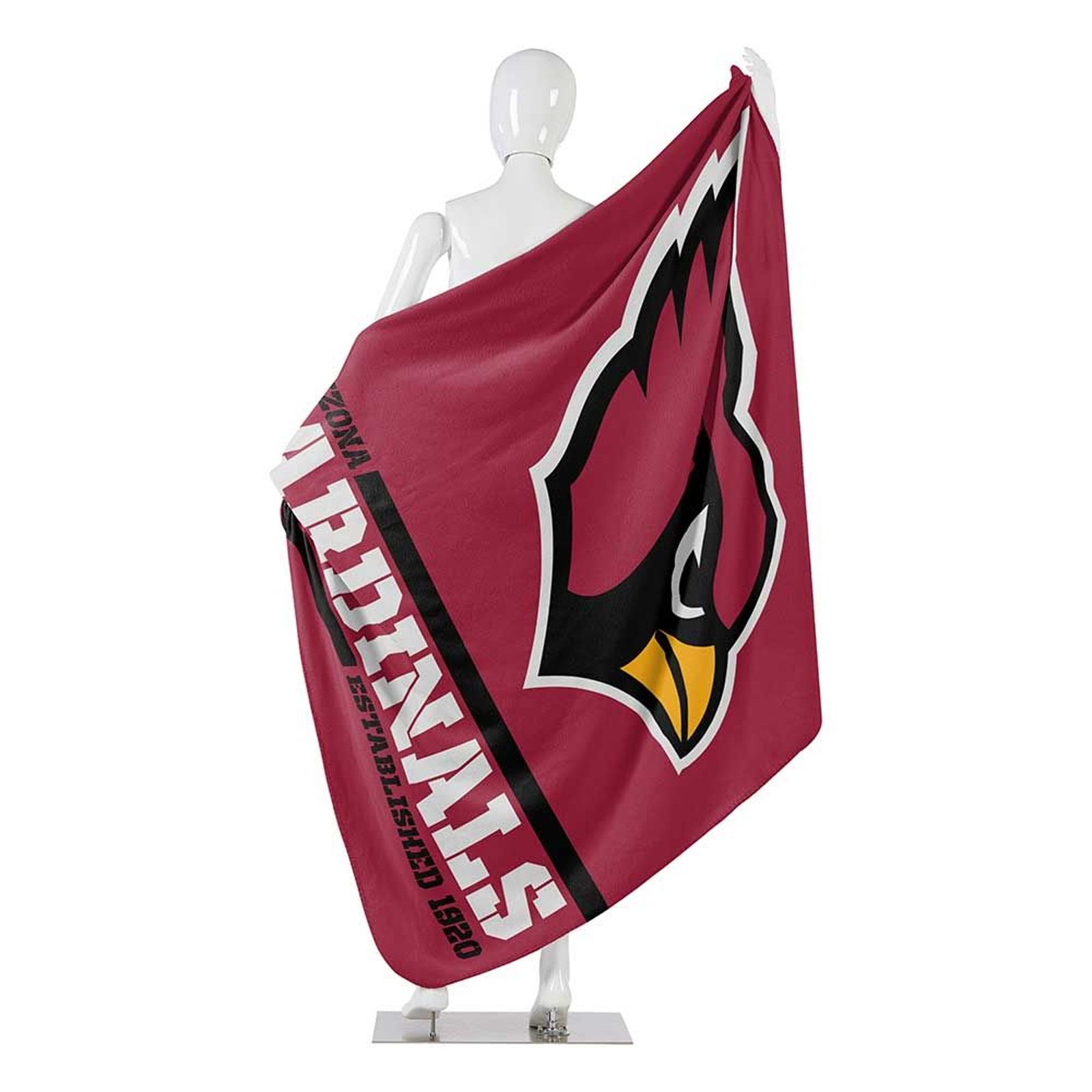 50" X 60" Northwest NFL Large Soft Fleece Throw Blanket featuring vibrant team logo on soft fleece material.