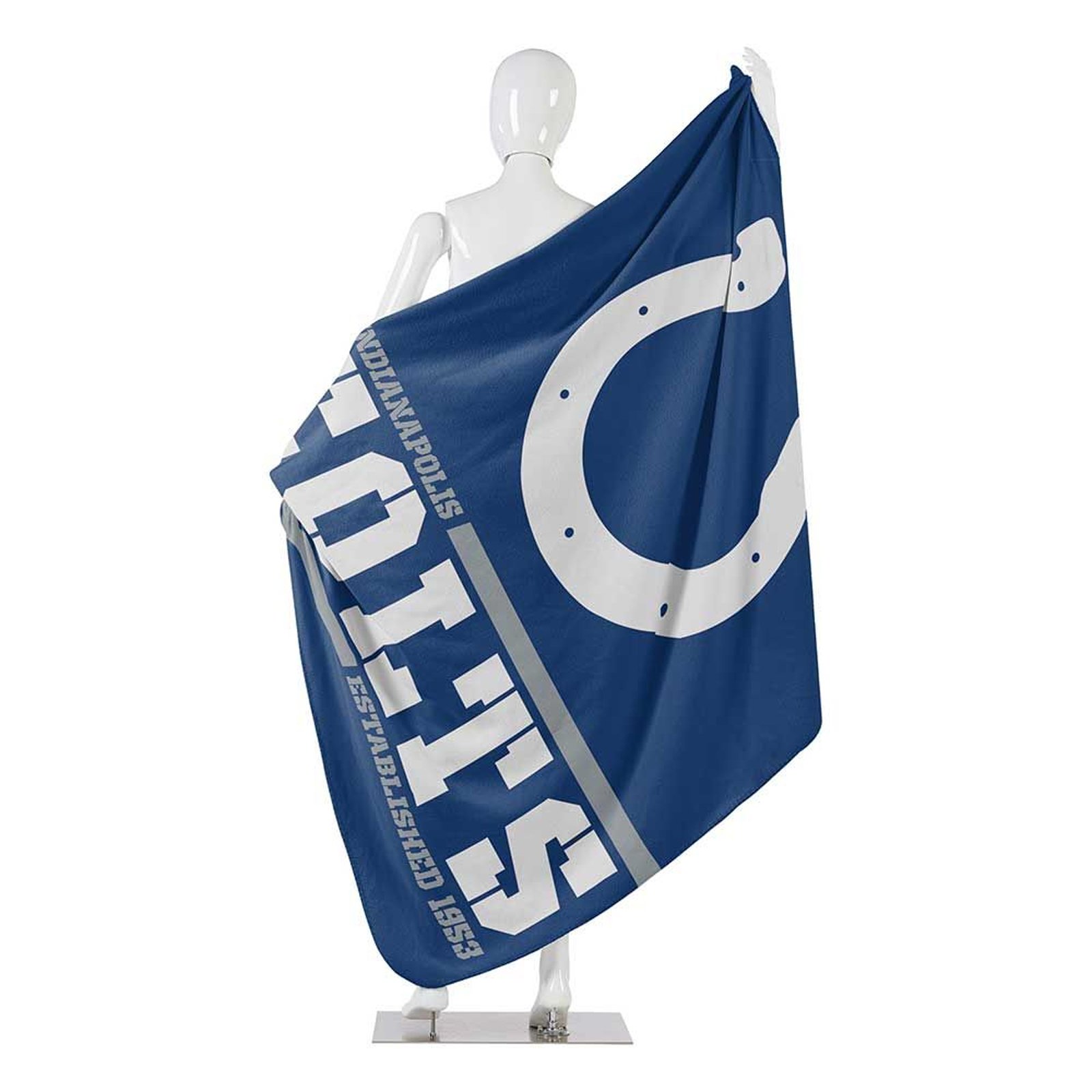 50" X 60" Northwest NFL Large Soft Fleece Throw Blanket featuring vibrant team logo on soft fleece material.