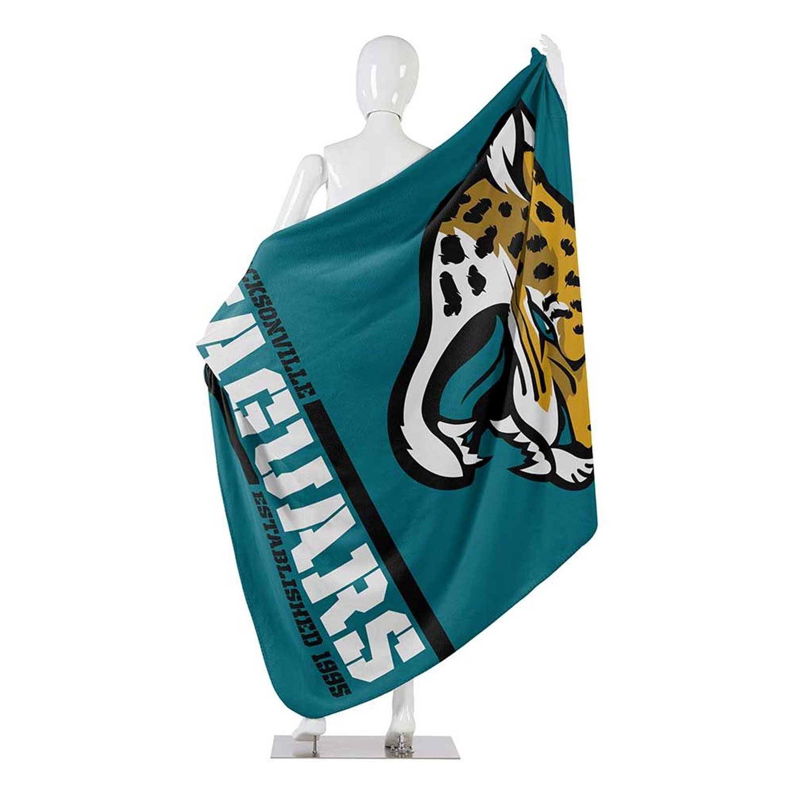 50" X 60" Northwest NFL Large Soft Fleece Throw Blanket featuring vibrant team logo on soft fleece material.