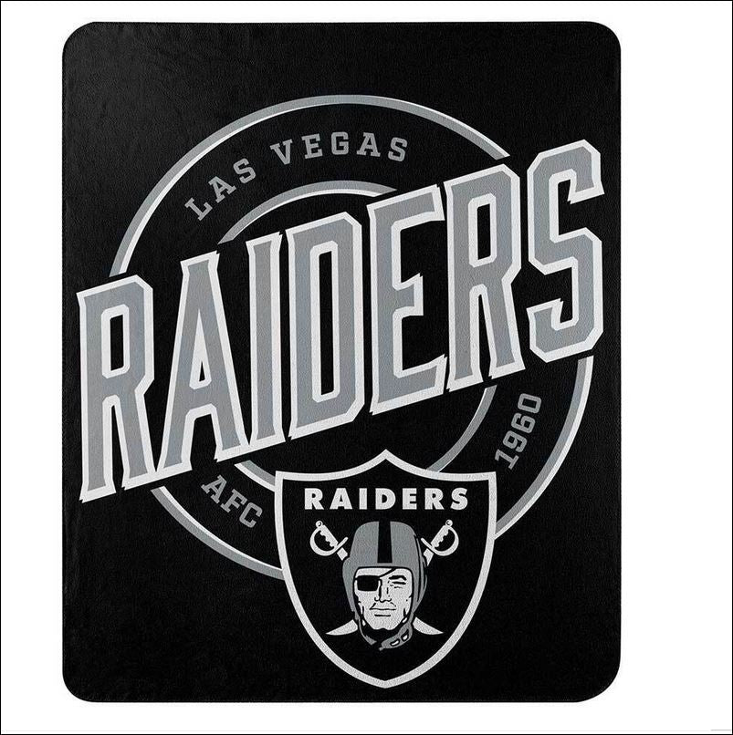 50" X 60" Northwest NFL Large Soft Fleece Throw Blanket featuring vibrant team logo on soft fleece material.