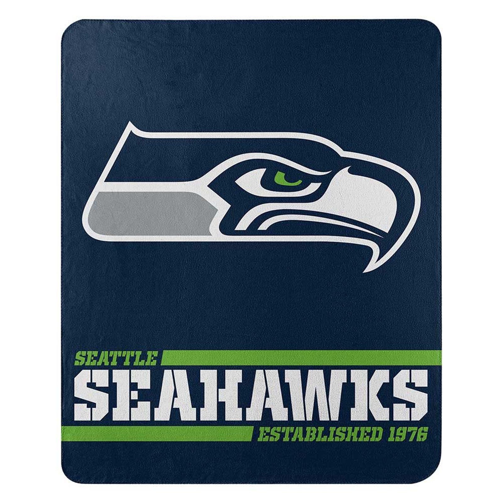 50" X 60" Northwest NFL Large Soft Fleece Throw Blanket featuring vibrant team logo on soft fleece material.