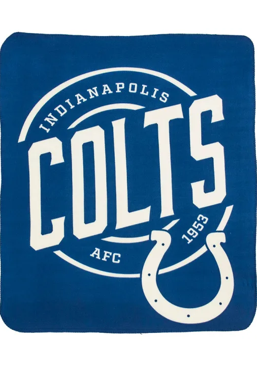 50" X 60" Northwest NFL Large Soft Fleece Throw Blanket featuring vibrant team logo on soft fleece material.