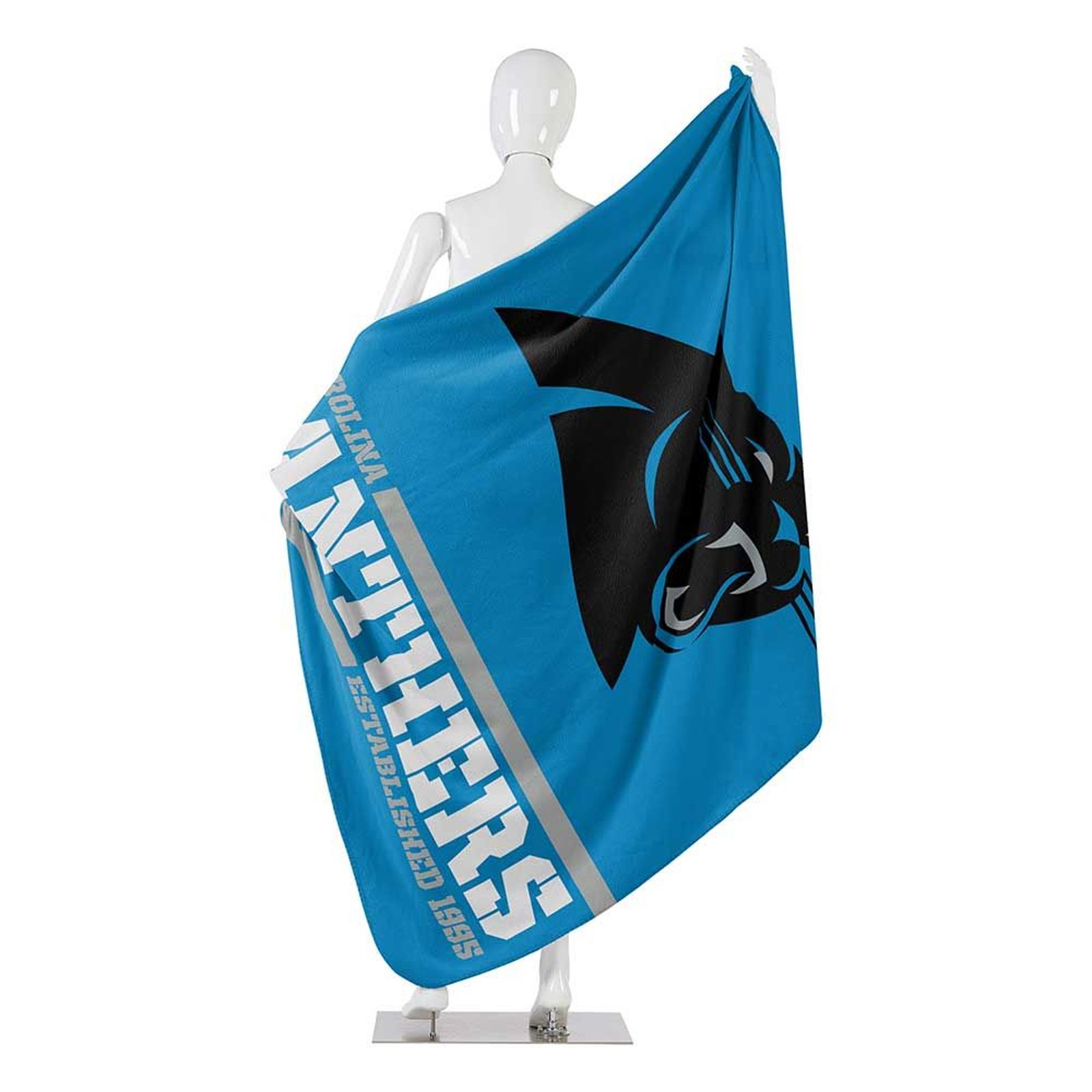 50" X 60" Northwest NFL Large Soft Fleece Throw Blanket featuring vibrant team logo on soft fleece material.